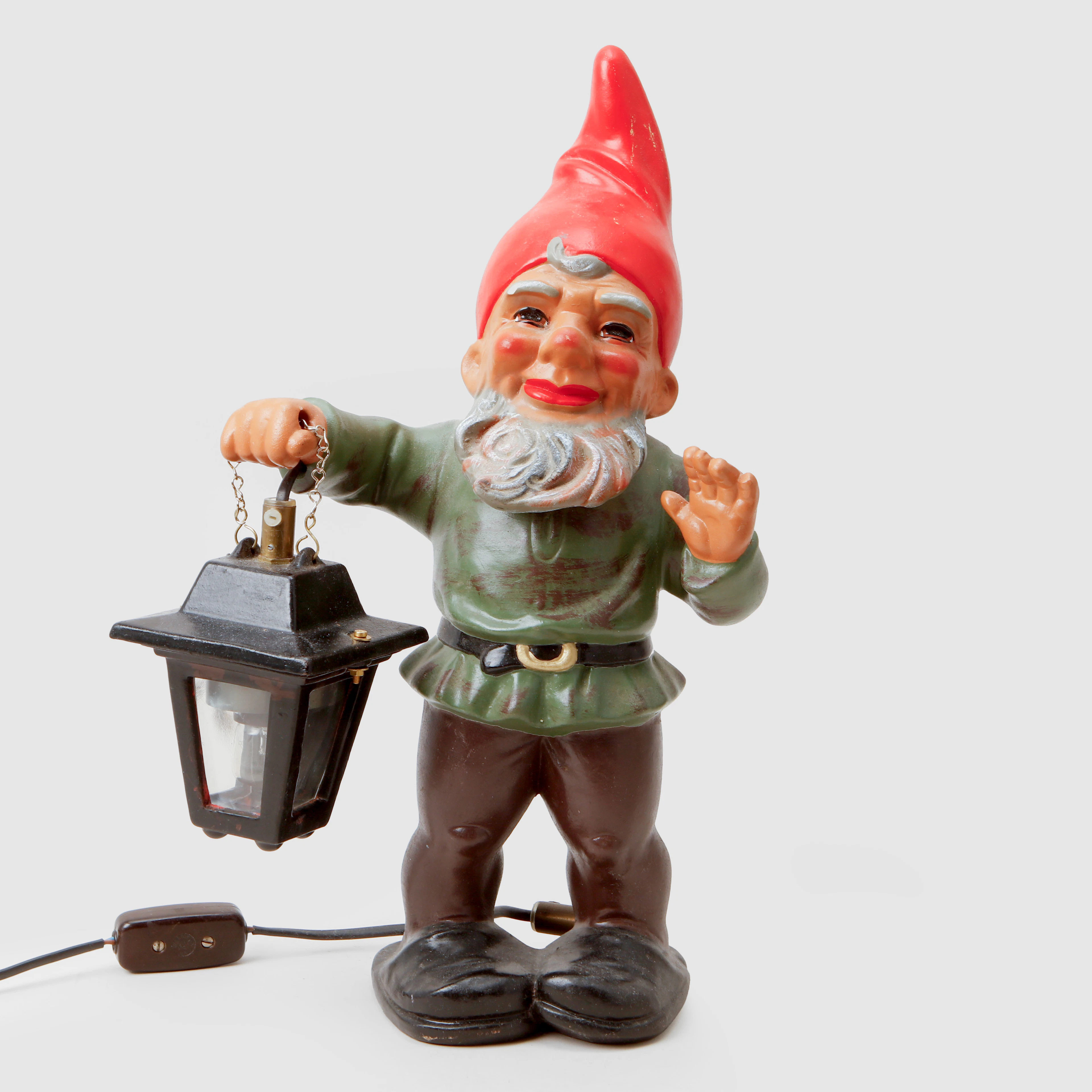 TOMTE, med lamplykta, Heissner, Tyskland.