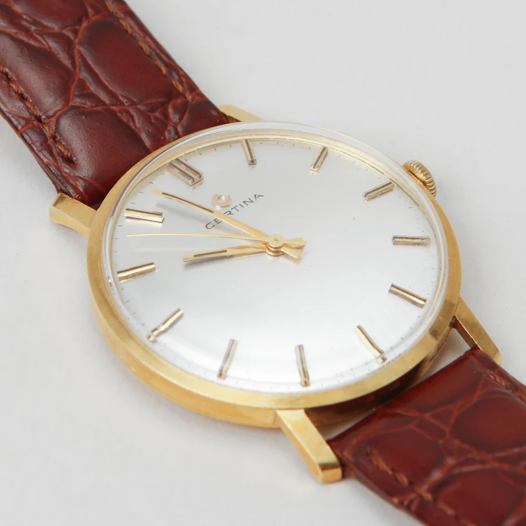 ARMBANDSUR, Certina, 18k guld, manuell, 1960-tal.