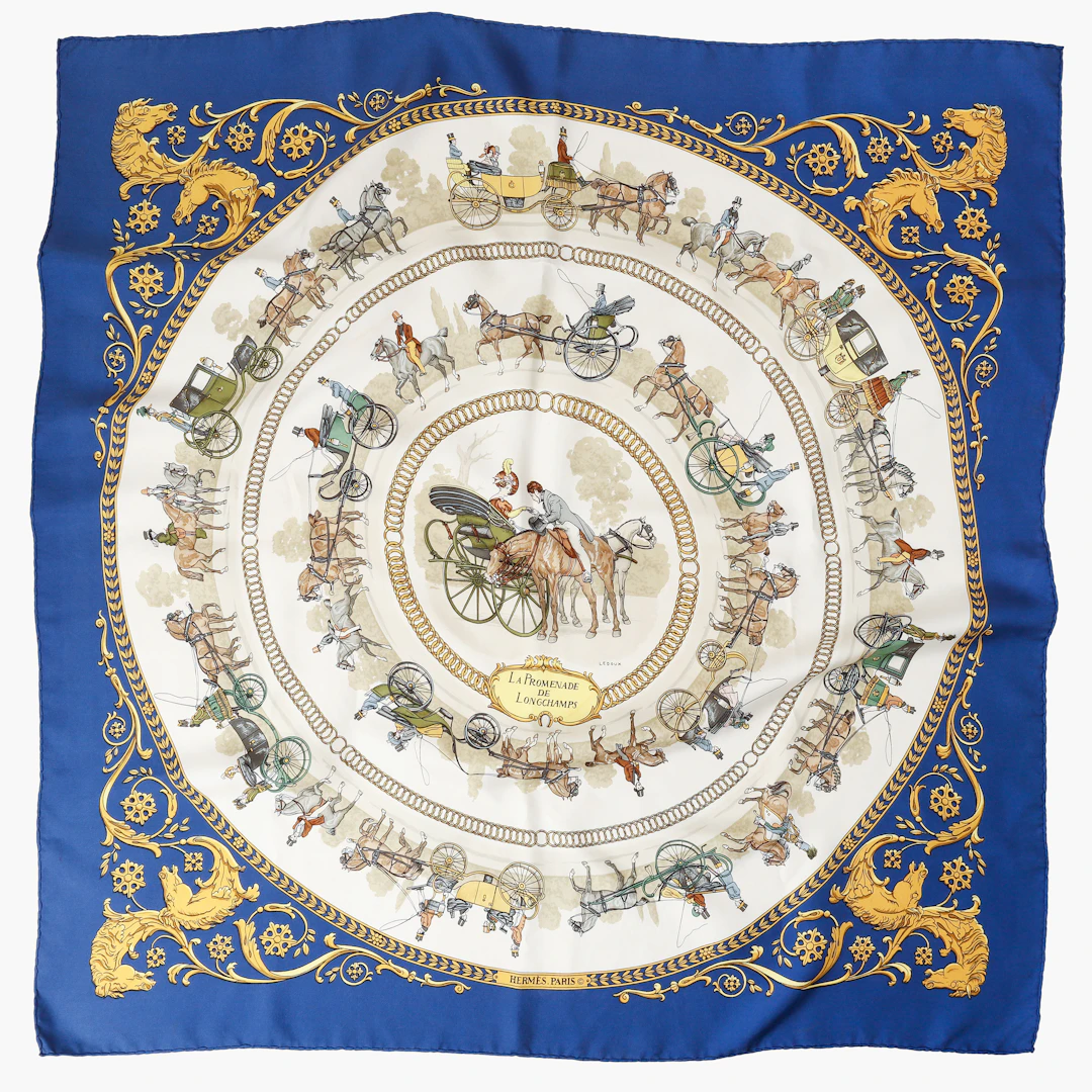 SCARF, "La Promenade de Longchamps", Hermès.