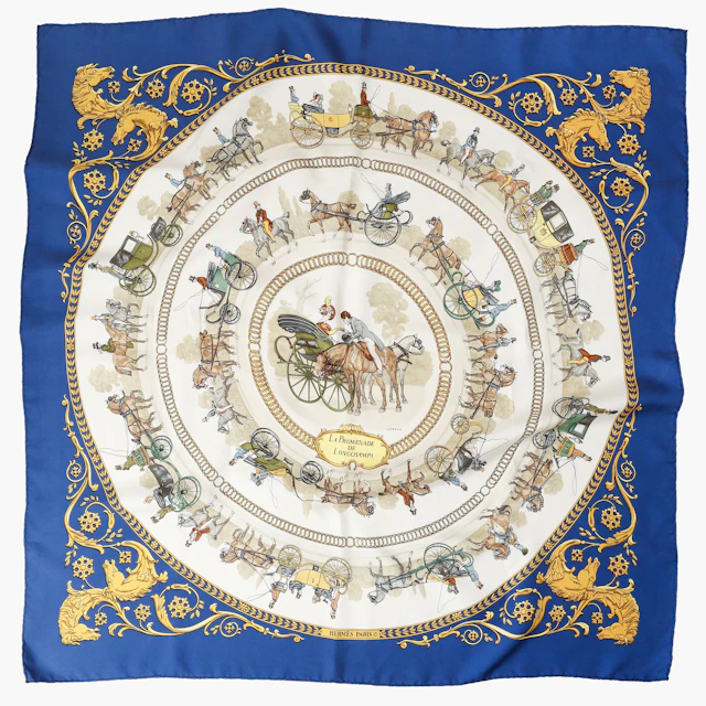 SCARF, "La Promenade de Longchamps", Hermès.