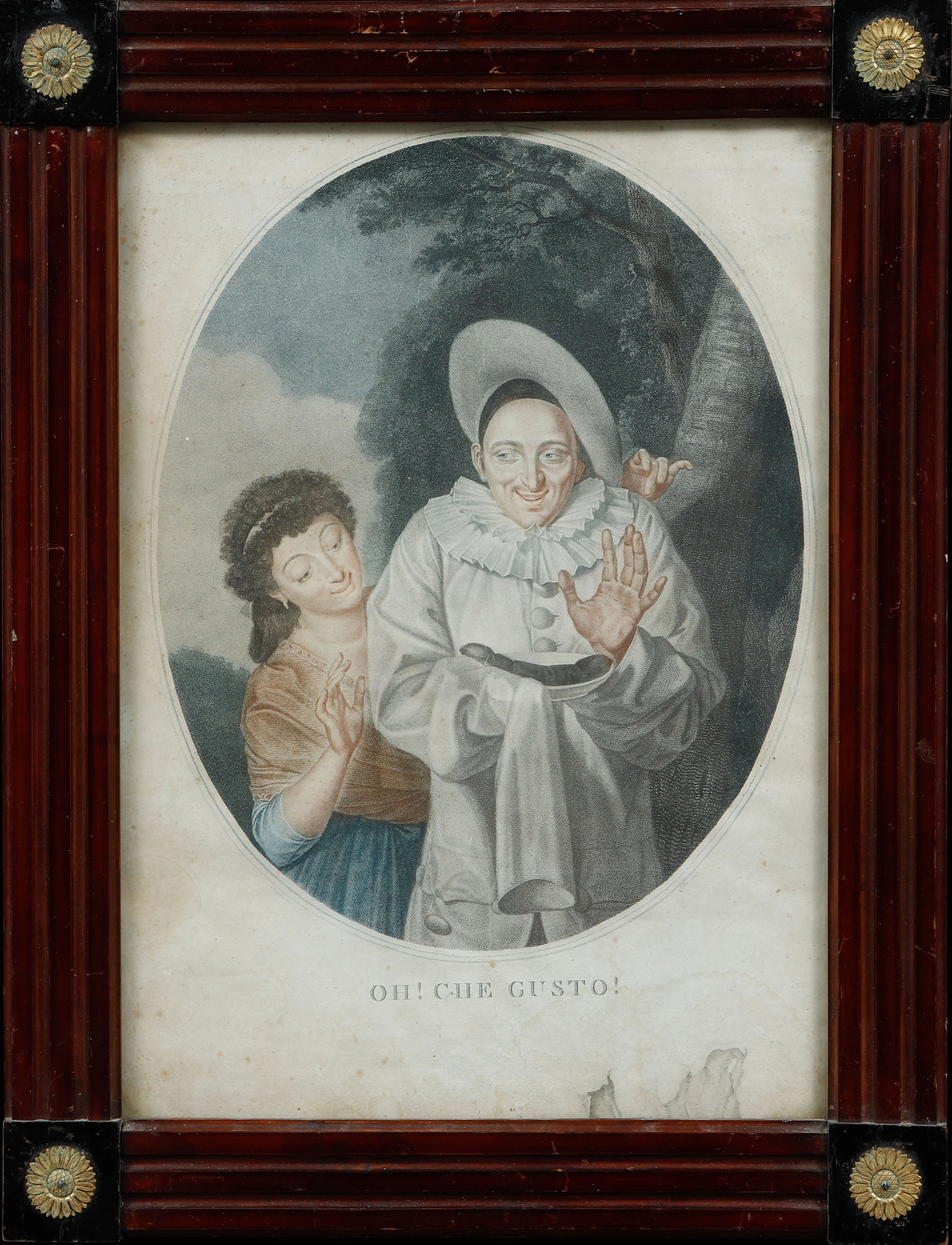 FÄRGAKVATINTER, 2 st, 1800-tal.