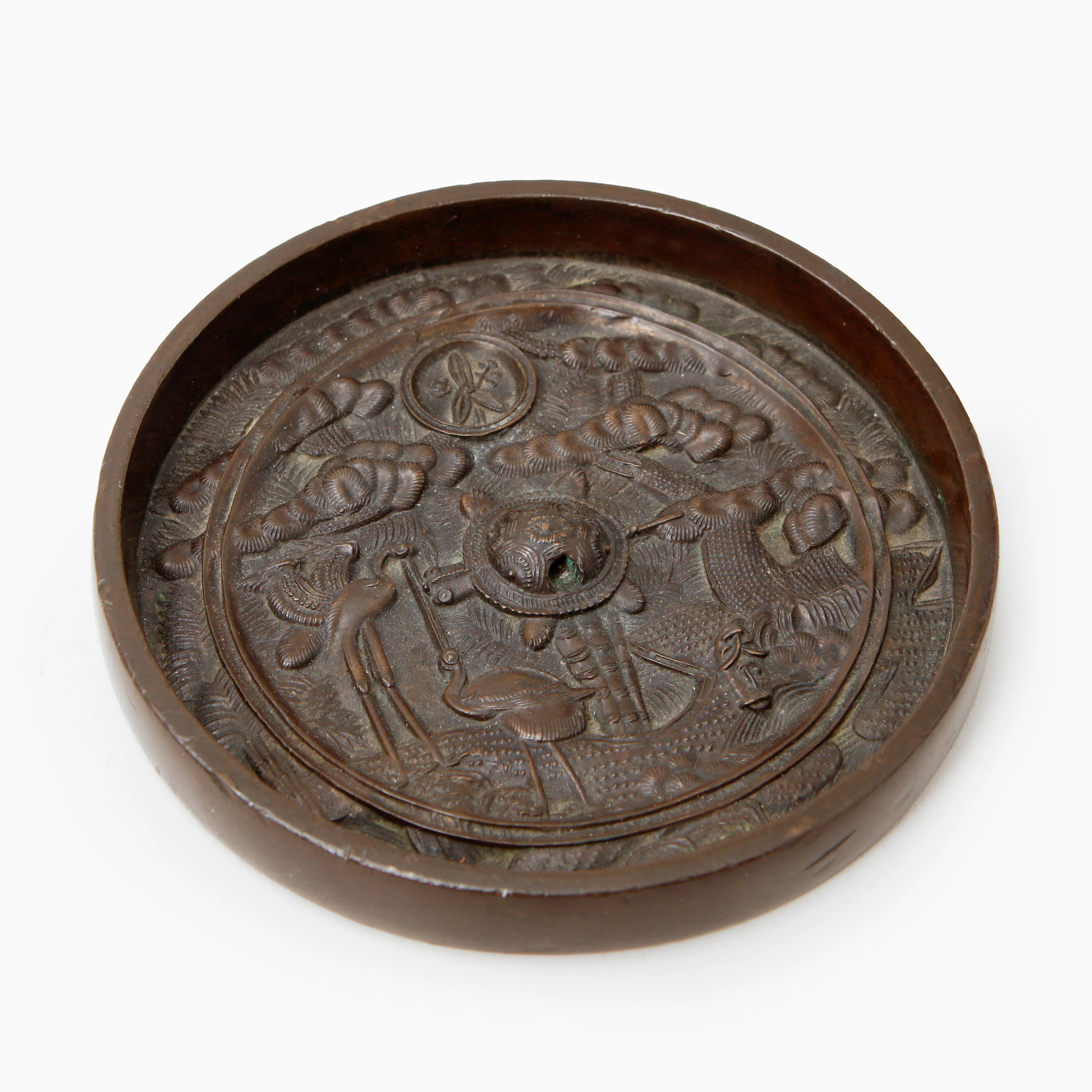 SPEGEL, brons, Japan, 1800-tal.
