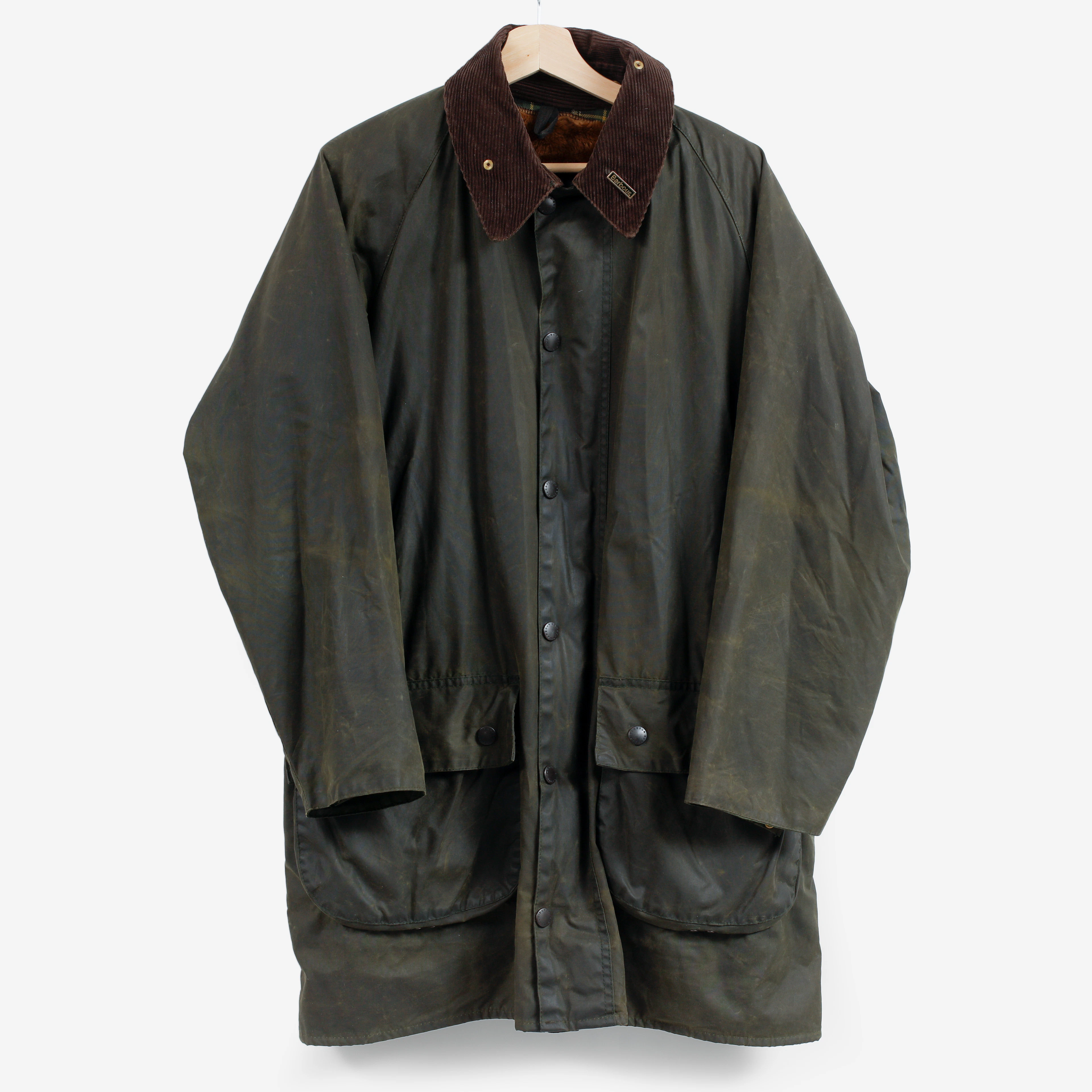 OLJEJACKA, Barbour med extra väst, Made in England. Storlek C42.