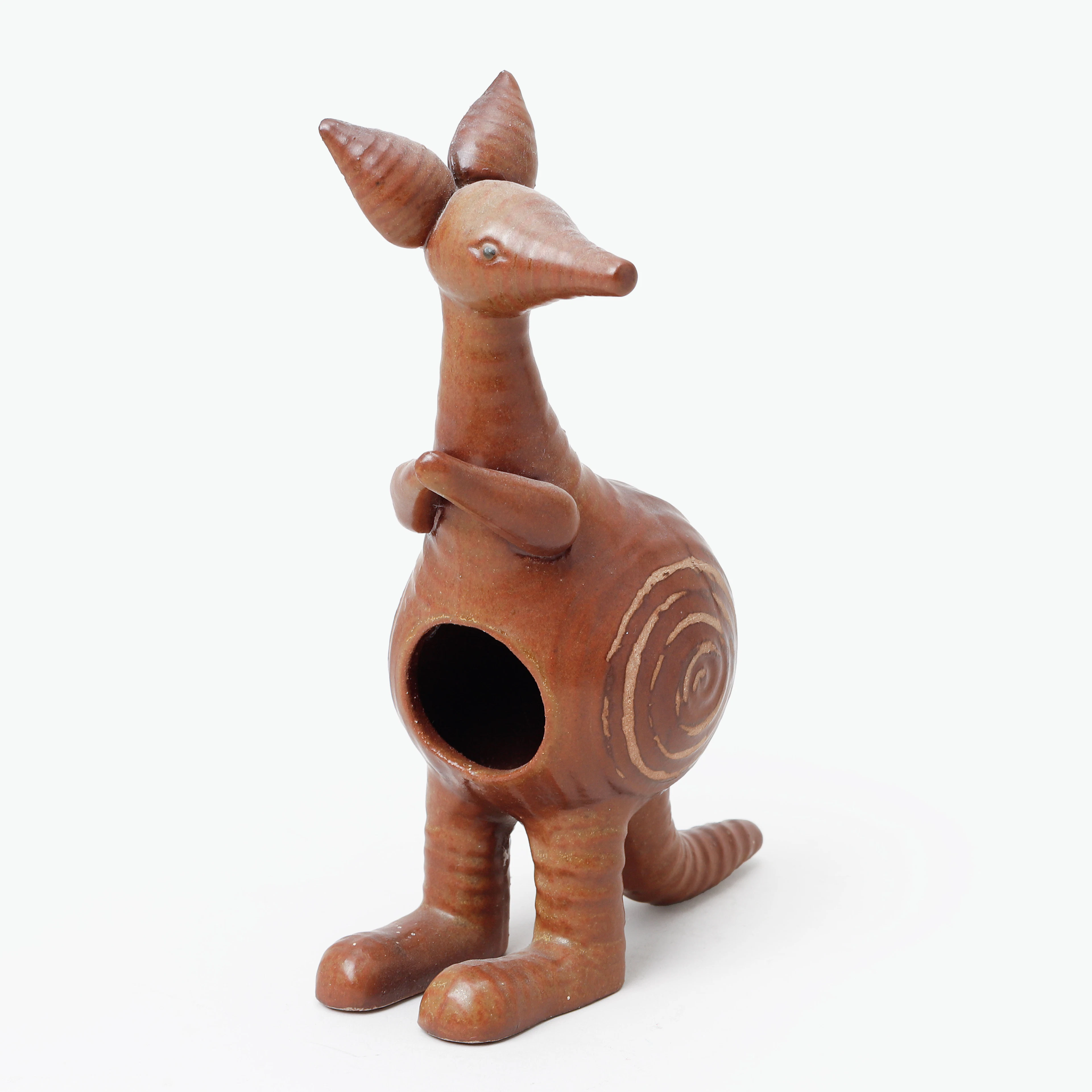 LISA LARSON. Figurin, känguru, keramik, ur serien "Stora zoo", Gustavsberg.