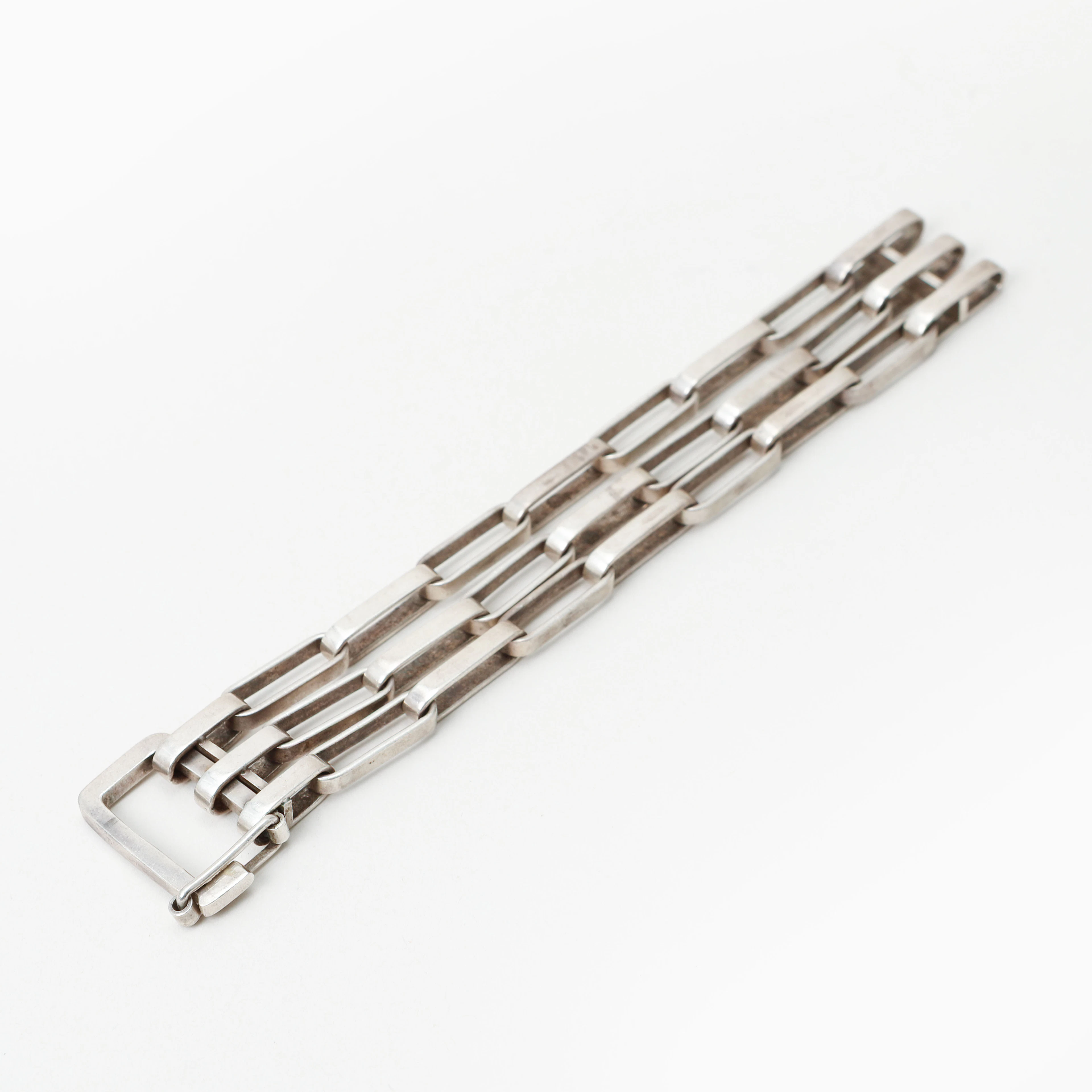 KARL INGEMAR JOHANSSON. Armband, silver, Göteborg 1966. Vikt ca 85 gram.