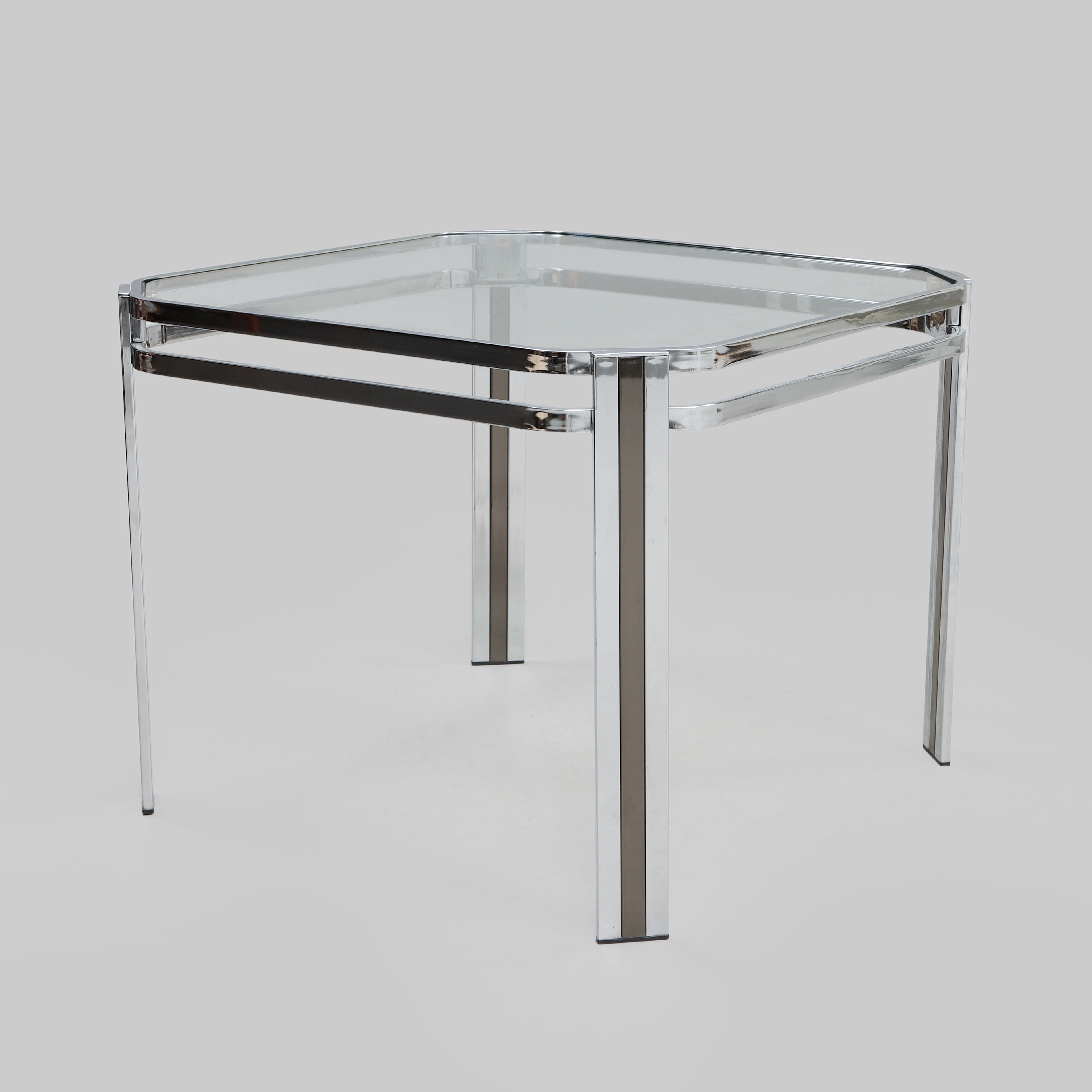 SOFFBORD, glas & metall, samtida.
