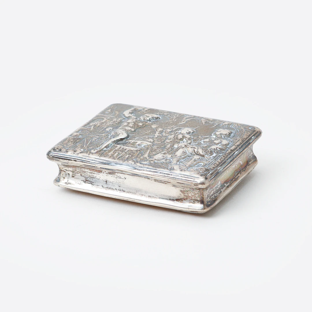 SNUSDOSA, silver, Sverige, 1700-tal.