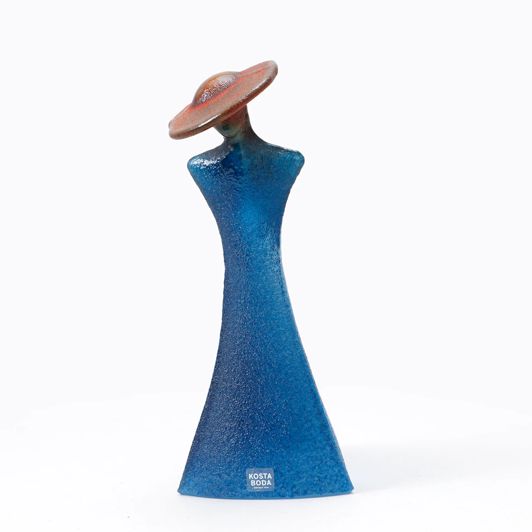 KJELL ENGMAN. Skulptur, "Madame", Kosta Boda.