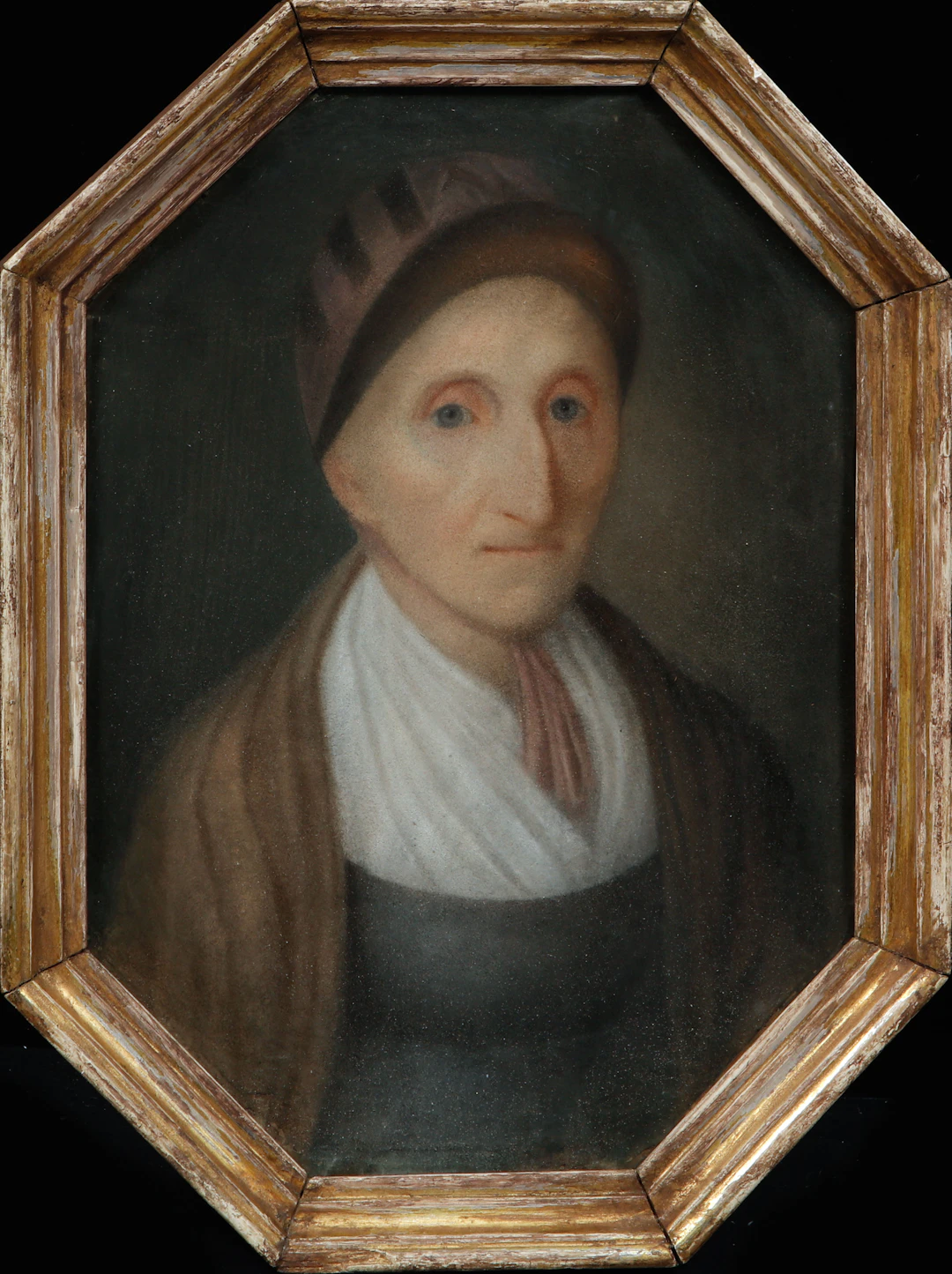 OKÄND KONSTNÄR. Porträtt, pastell, 1800-tal.