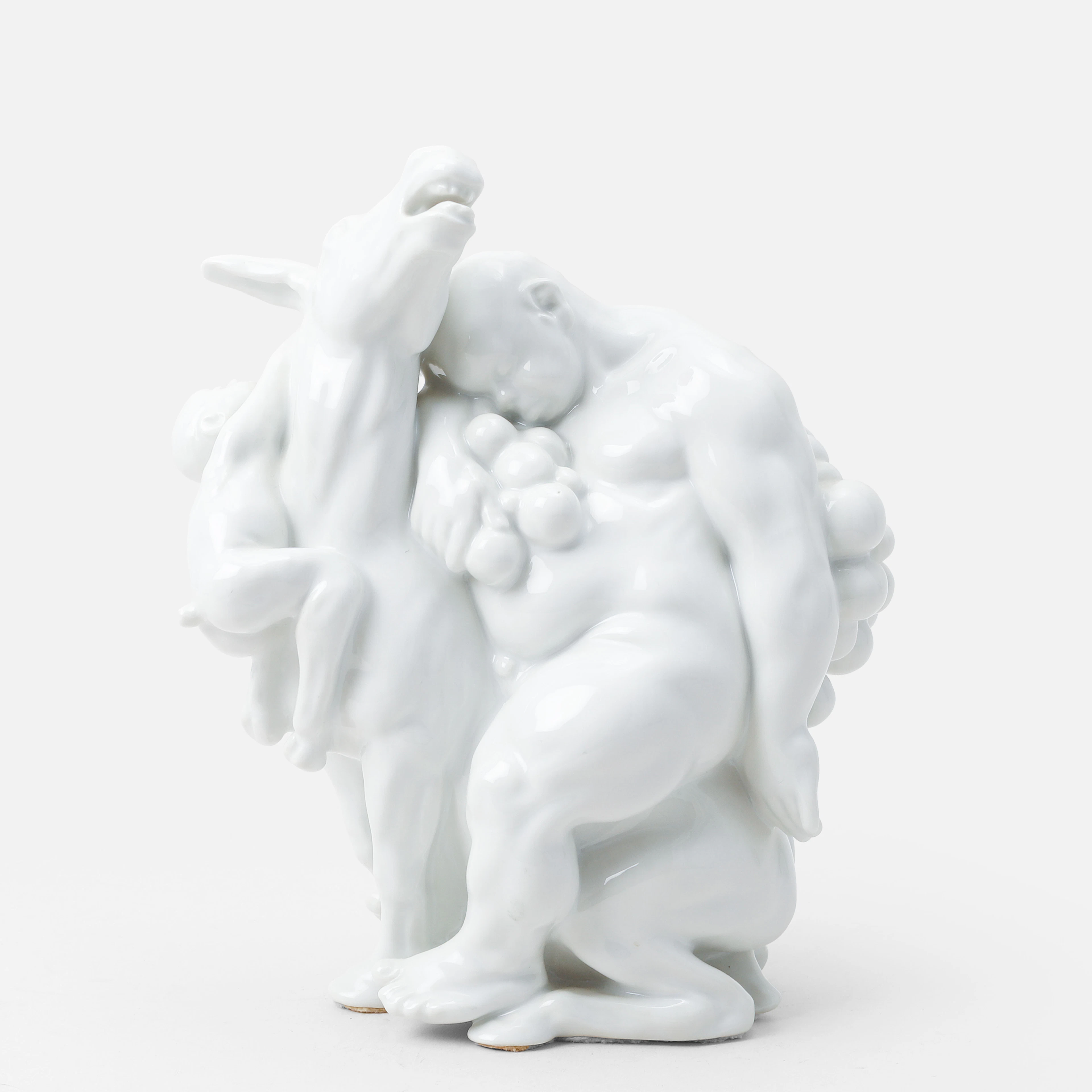FIGURIN, Bacchus, porslin, Bing & Gröndahl.