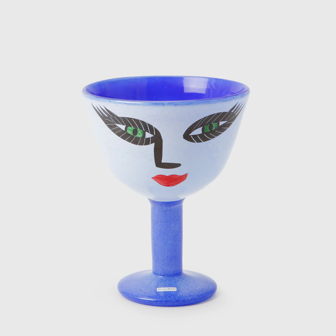 ULRICA HYDMAN-VALLIEN. Pokalglas, Kosta Boda.