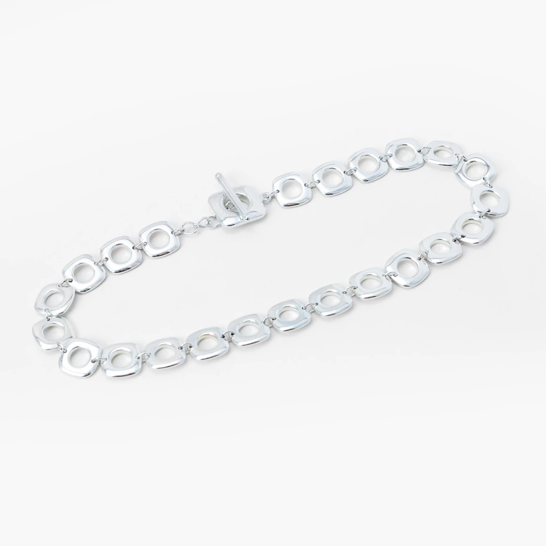 ELSA PERETTI. Collier, silver, Tiffany & co.