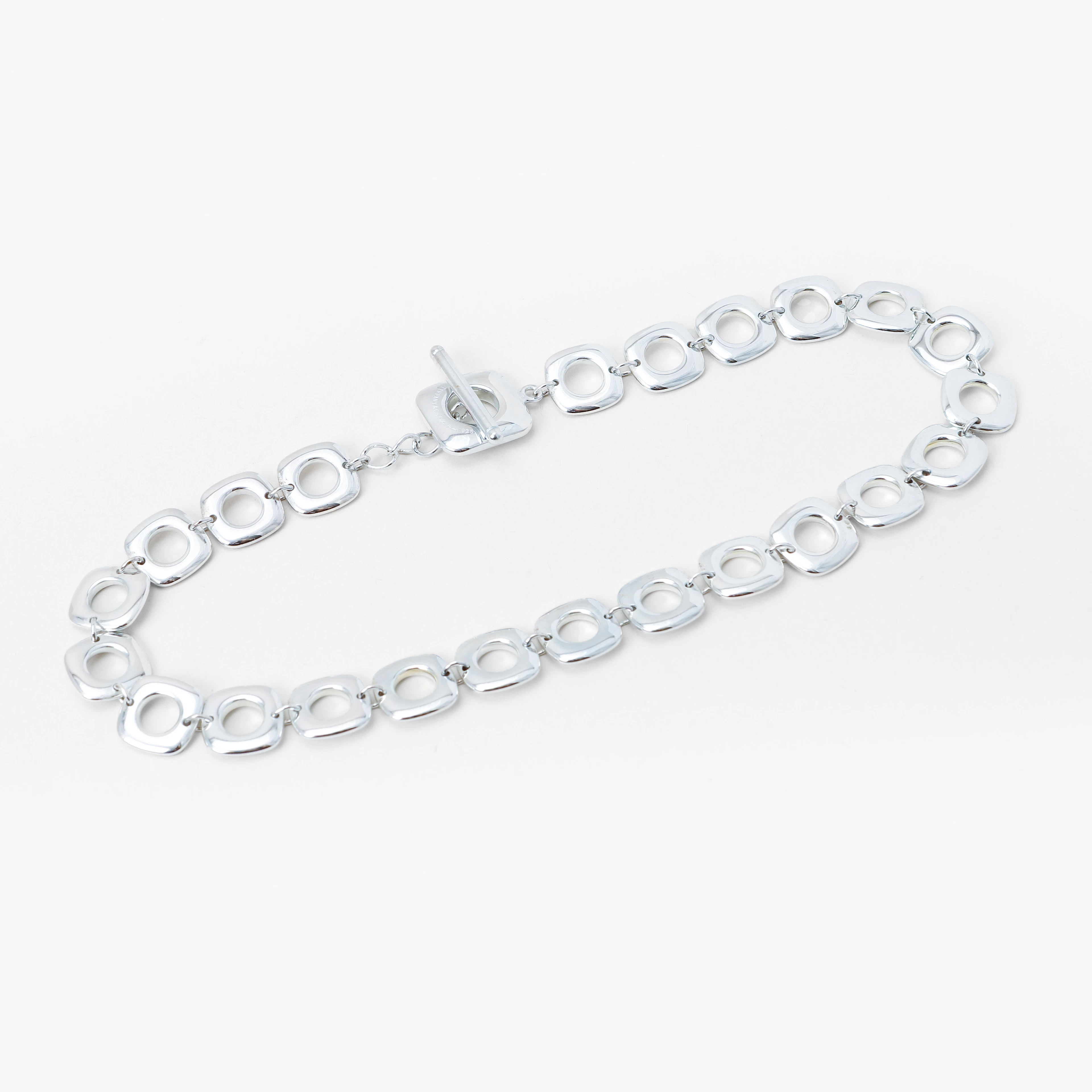 ELSA PERETTI. Collier, silver, Tiffany & co.