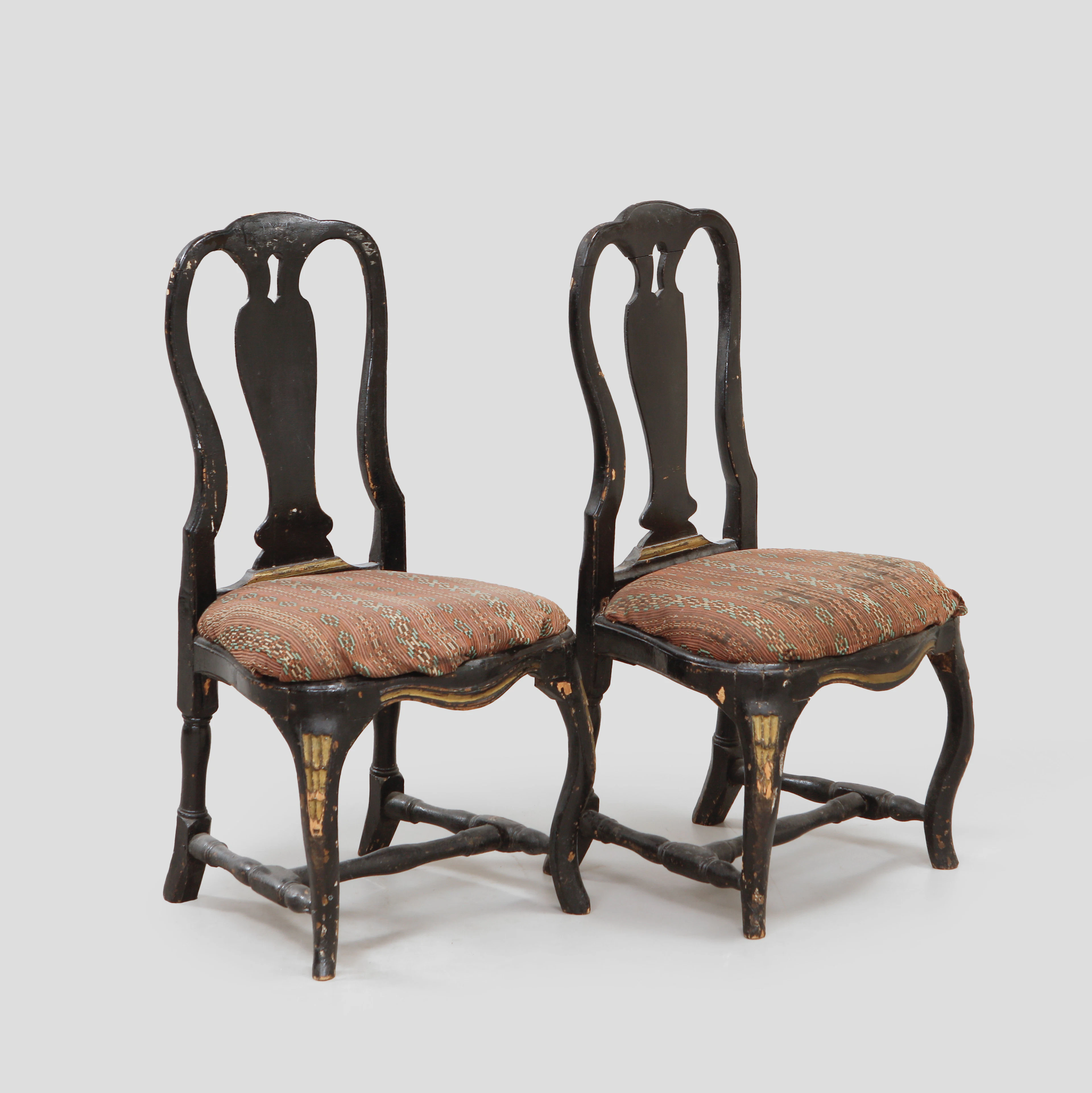 STOLAR, 2 st, rokoko, 1700-tal.