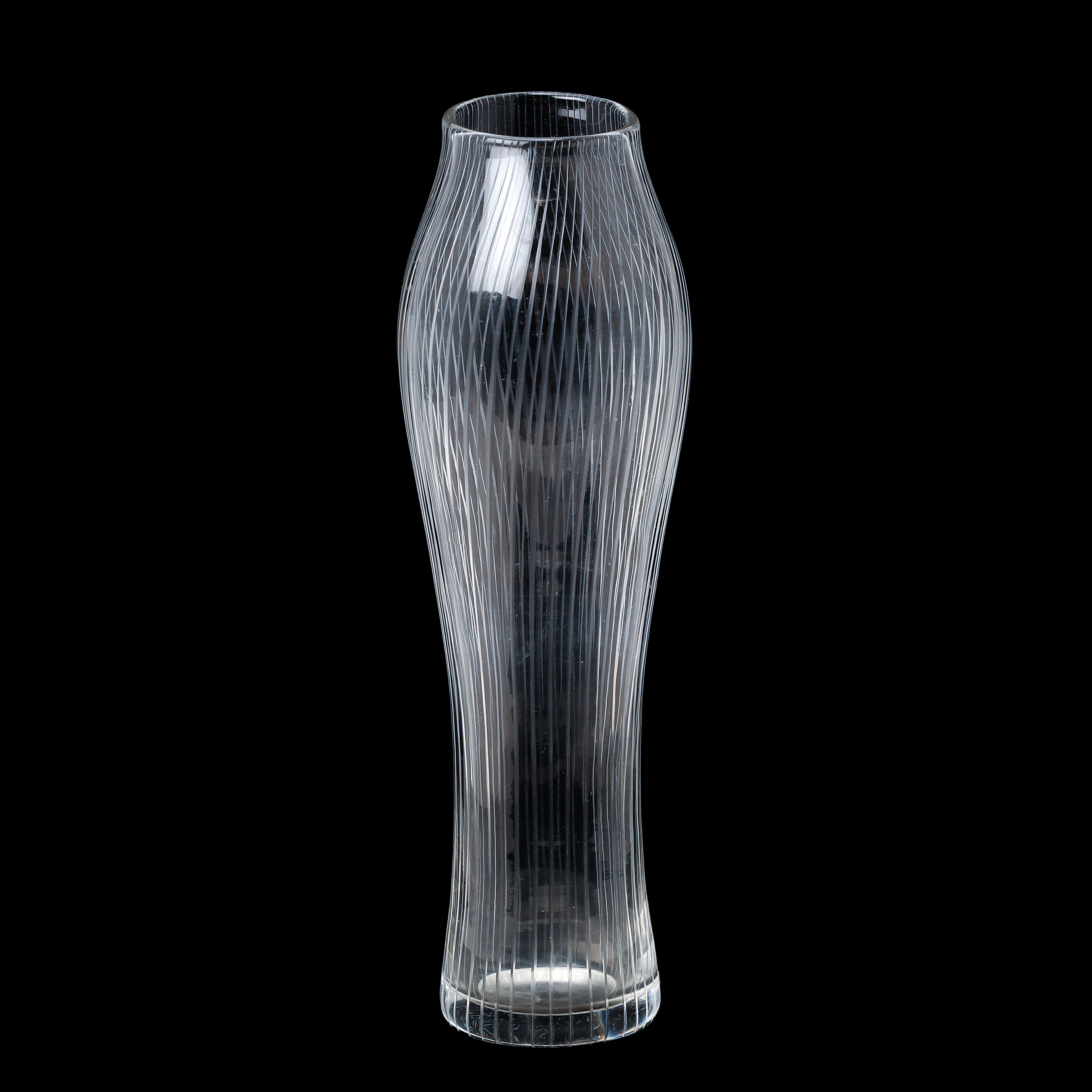 TAPIO WIRKKALA. Vas "Fölben", glas, Iittala.