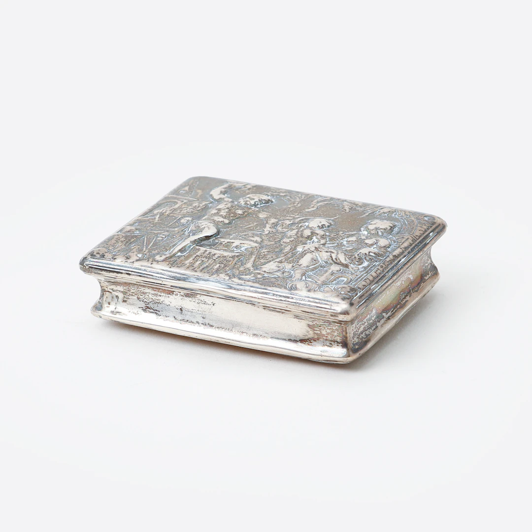 SNUSDOSA, silver, Sverige, 1700-tal.