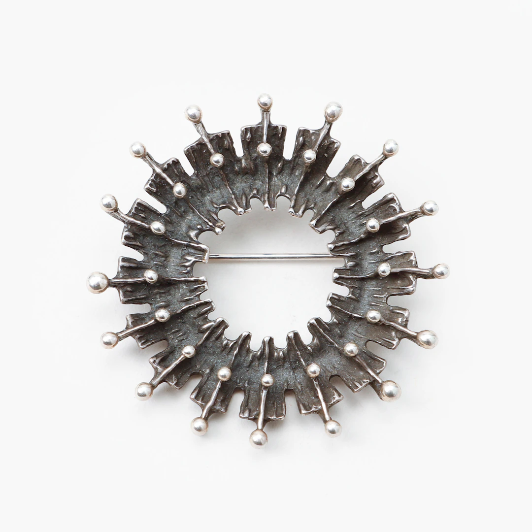 HÄNGE/BROSCH, silver, Studio Else & Paul, Norge, 1960/70-tal.