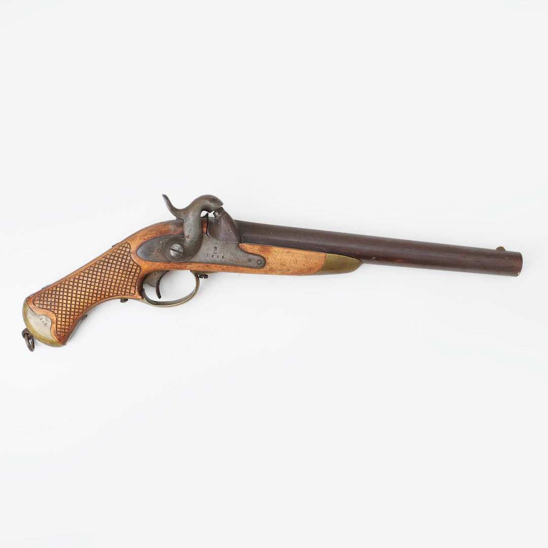 FLANKÖRPISTOL, m/1850, Carl Gustafs Stads Gevärsfaktori, Eskilstuna.