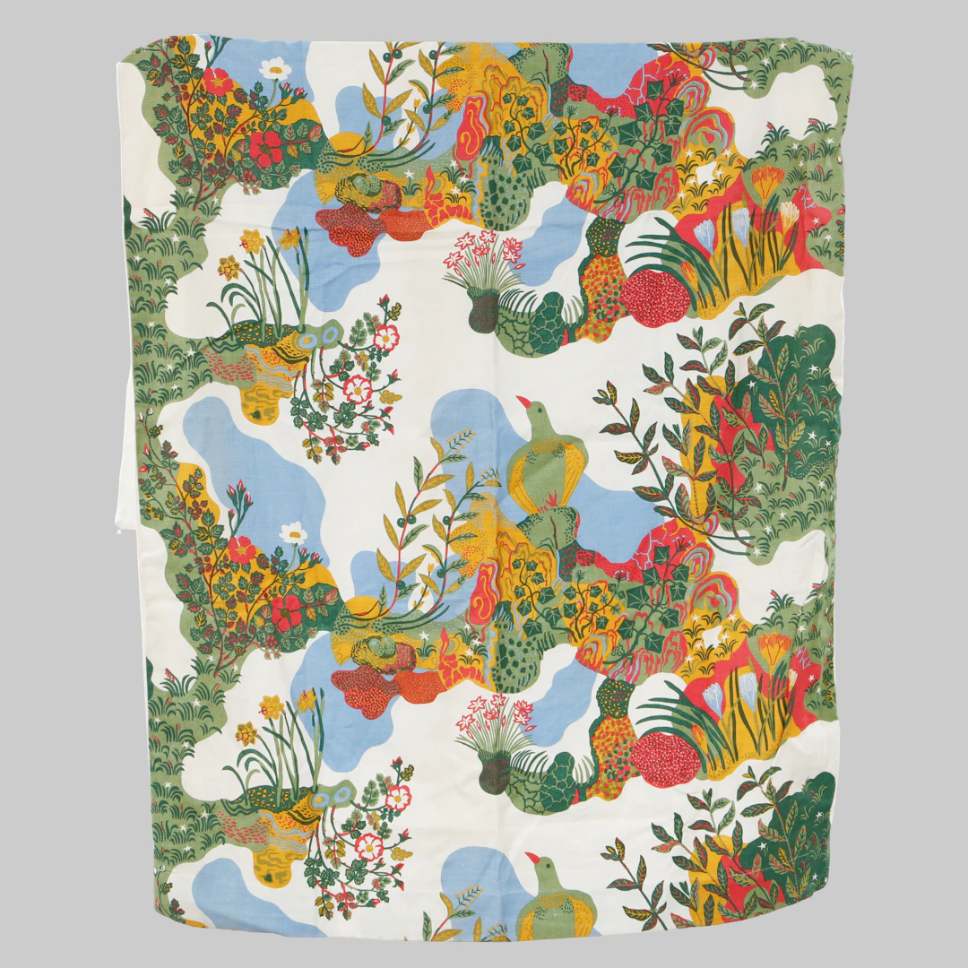 JOSEF FRANK. Draperi "Anakreon", lintyg, Firma Svenskt Tenn.