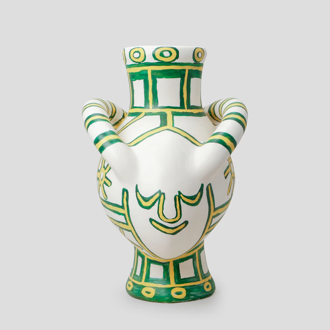 STEN RIDDERLAND. Skulptur, urna, monogramsignerad.