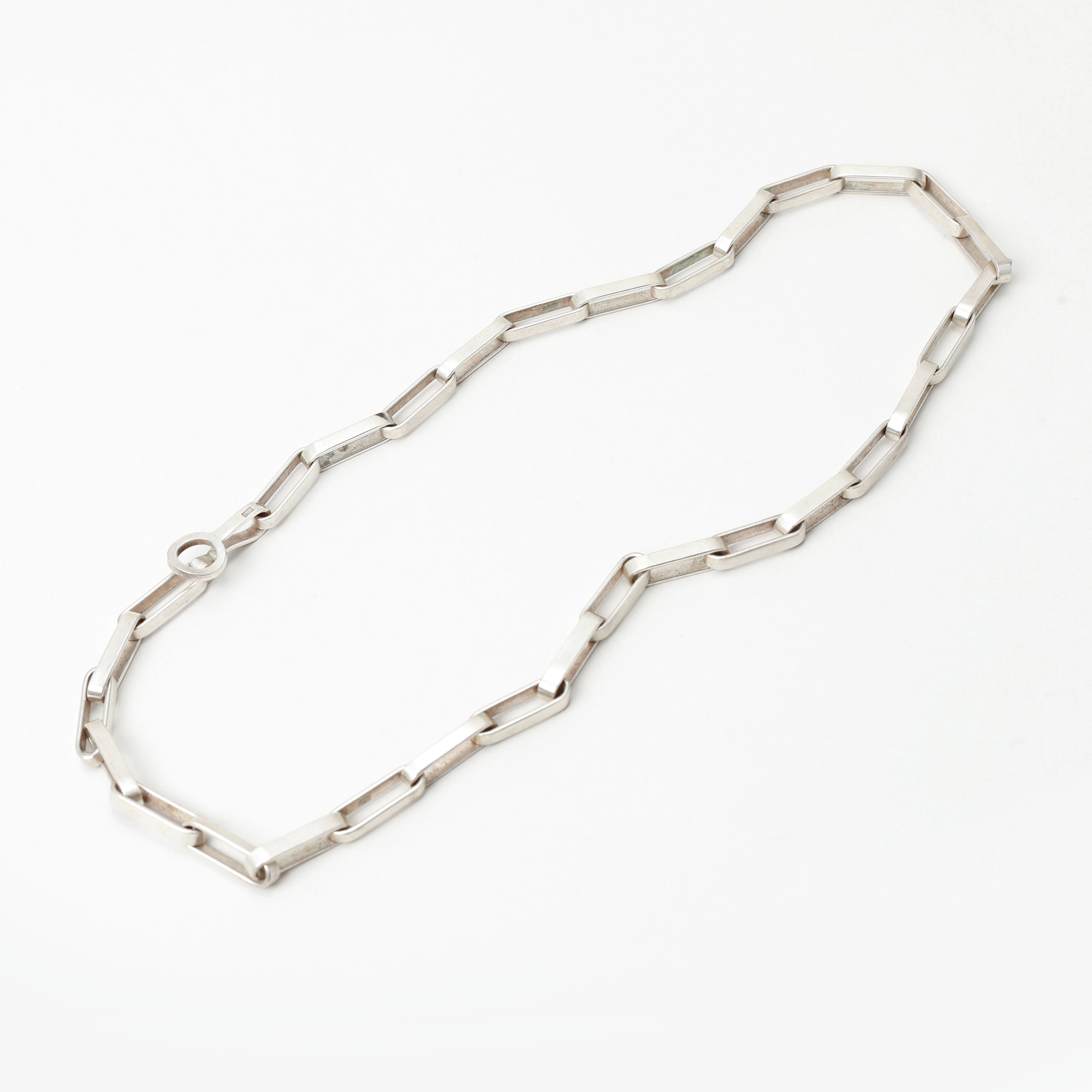KARL INGEMAR JOHANSSON. Collier, silver, Göteborg 1974. Vikt ca 87 gram.