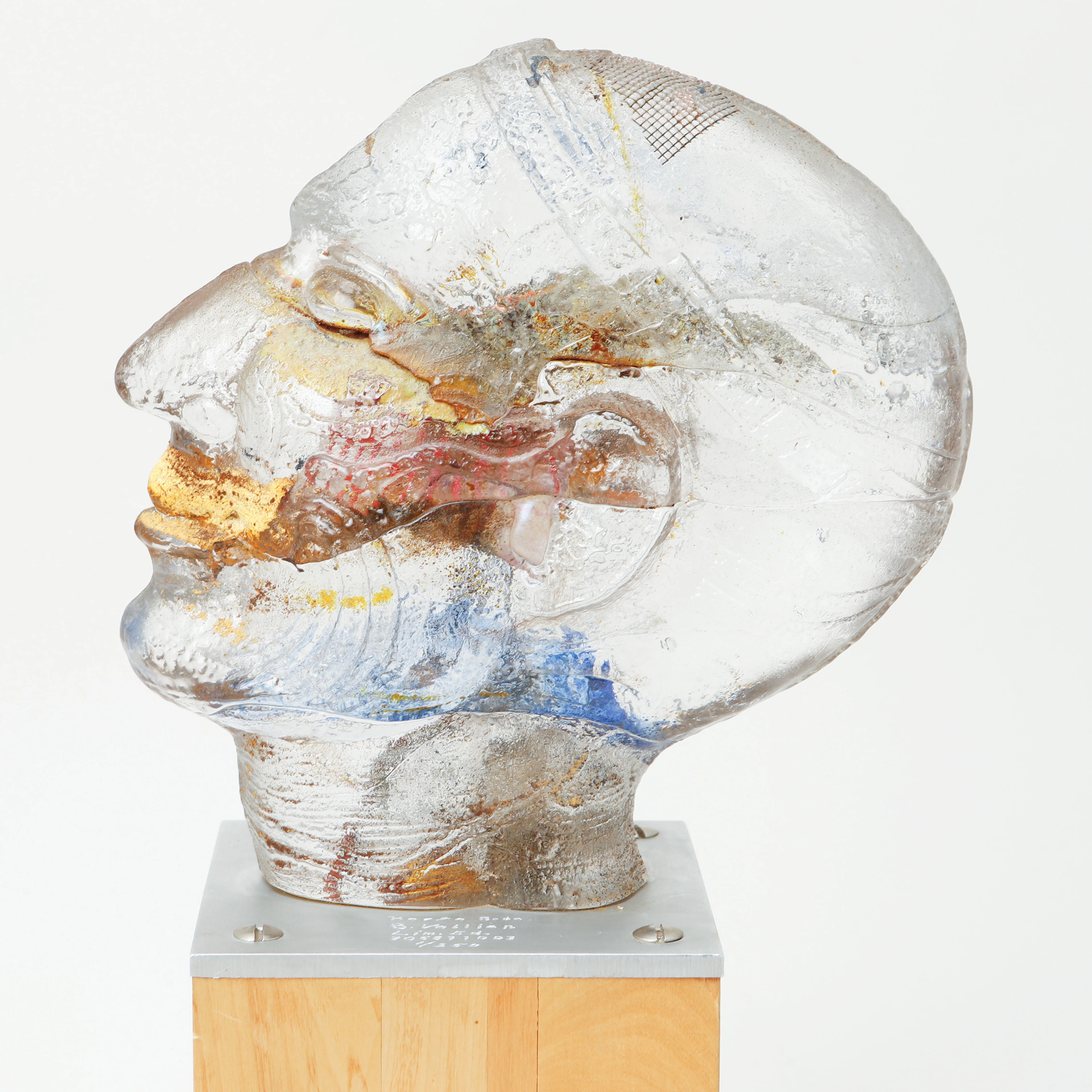 BERTIL VALLIEN. Skulptur, glas, limited edition, Kosta Boda, signerad