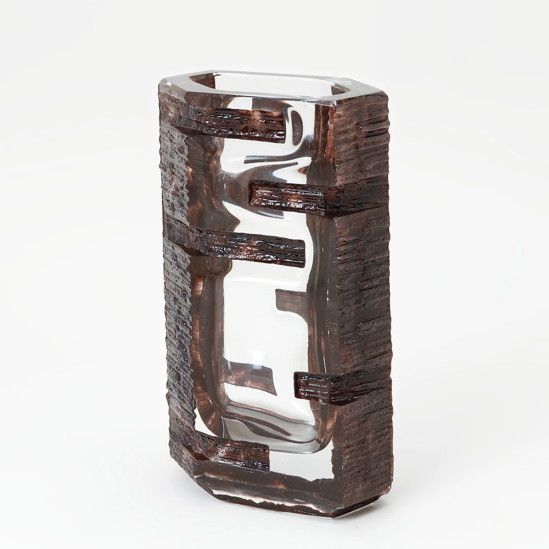 CÉSAR BALDACCINI. Vas, "Argos", glas, Daum, Frankrike, 1970-tal.