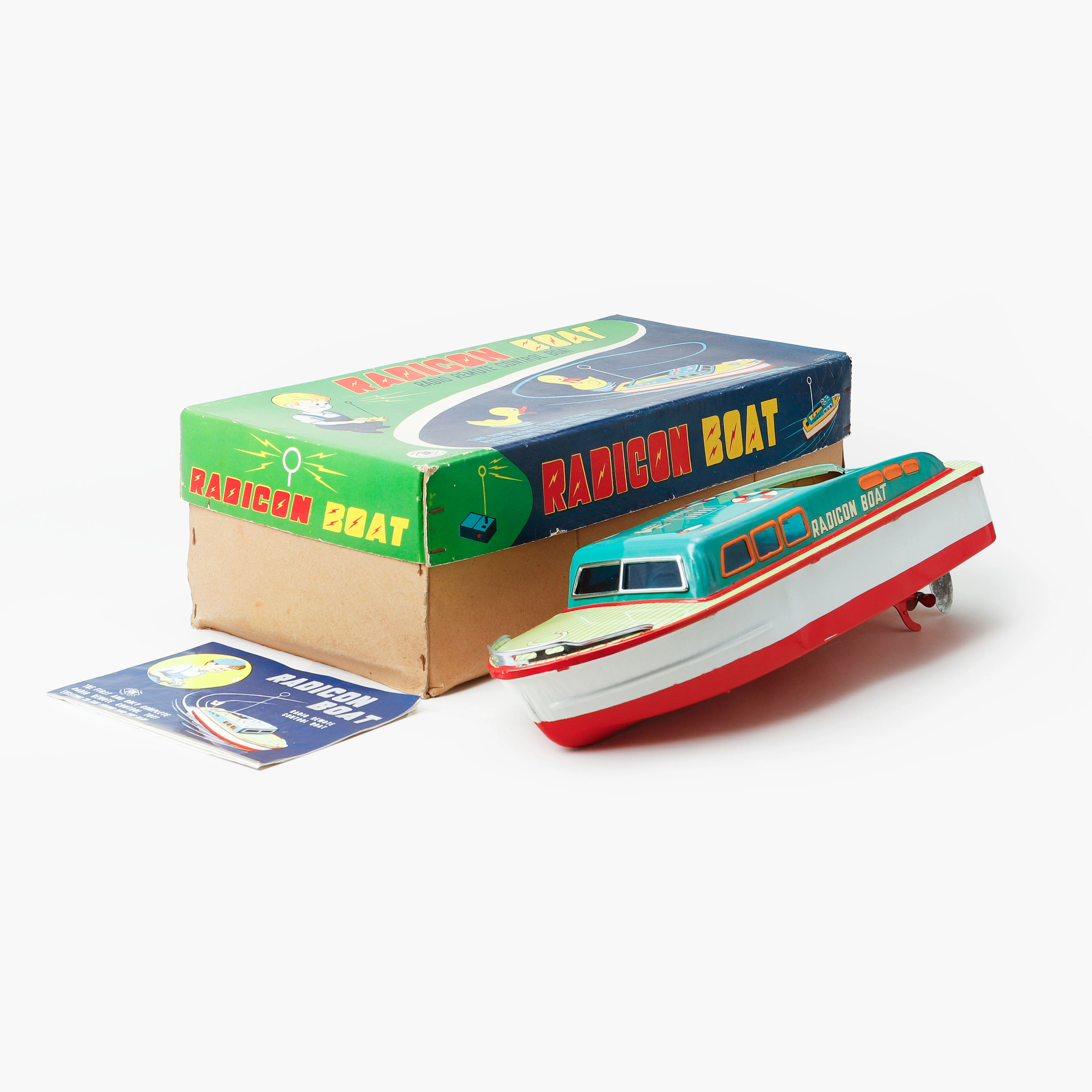 LEKSAKSBÅT, "Radicon boat", Modern Toys, Japan.