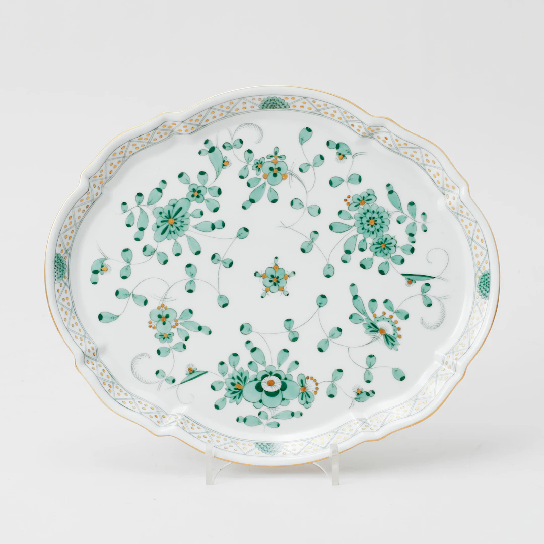 FAT, porslin, "Indischer blumen", Meissen.
