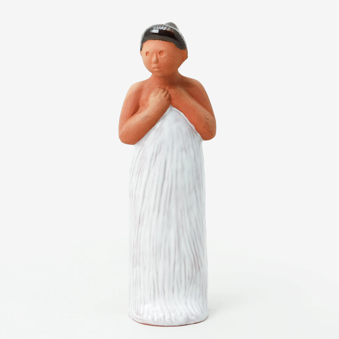 MARI SIMMULSON. Figurin, lergods, Upsala-Ekeby.