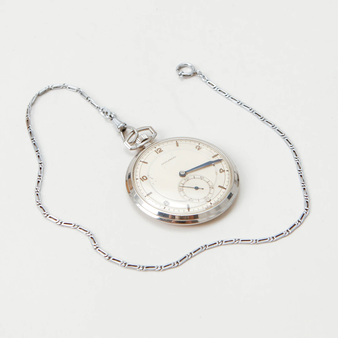 FICKUR, Movado, stål, 1920/30-tal.