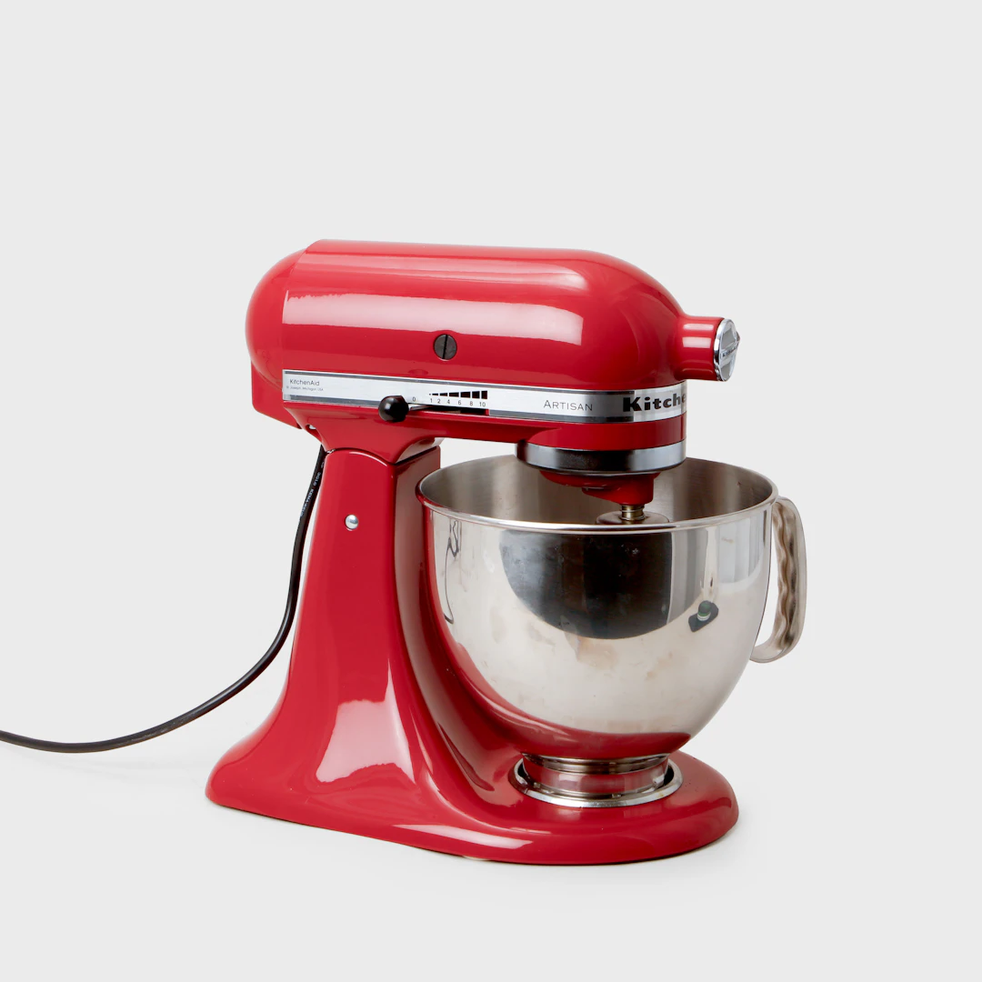 KÖKSMASKIN, Kitchen Aid, Artisan med tillbehör.