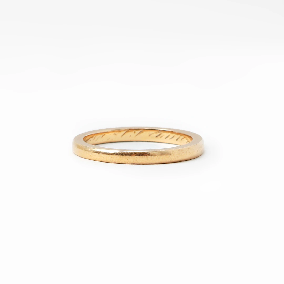 RING, 18k guld, vikt 3.5 gram.