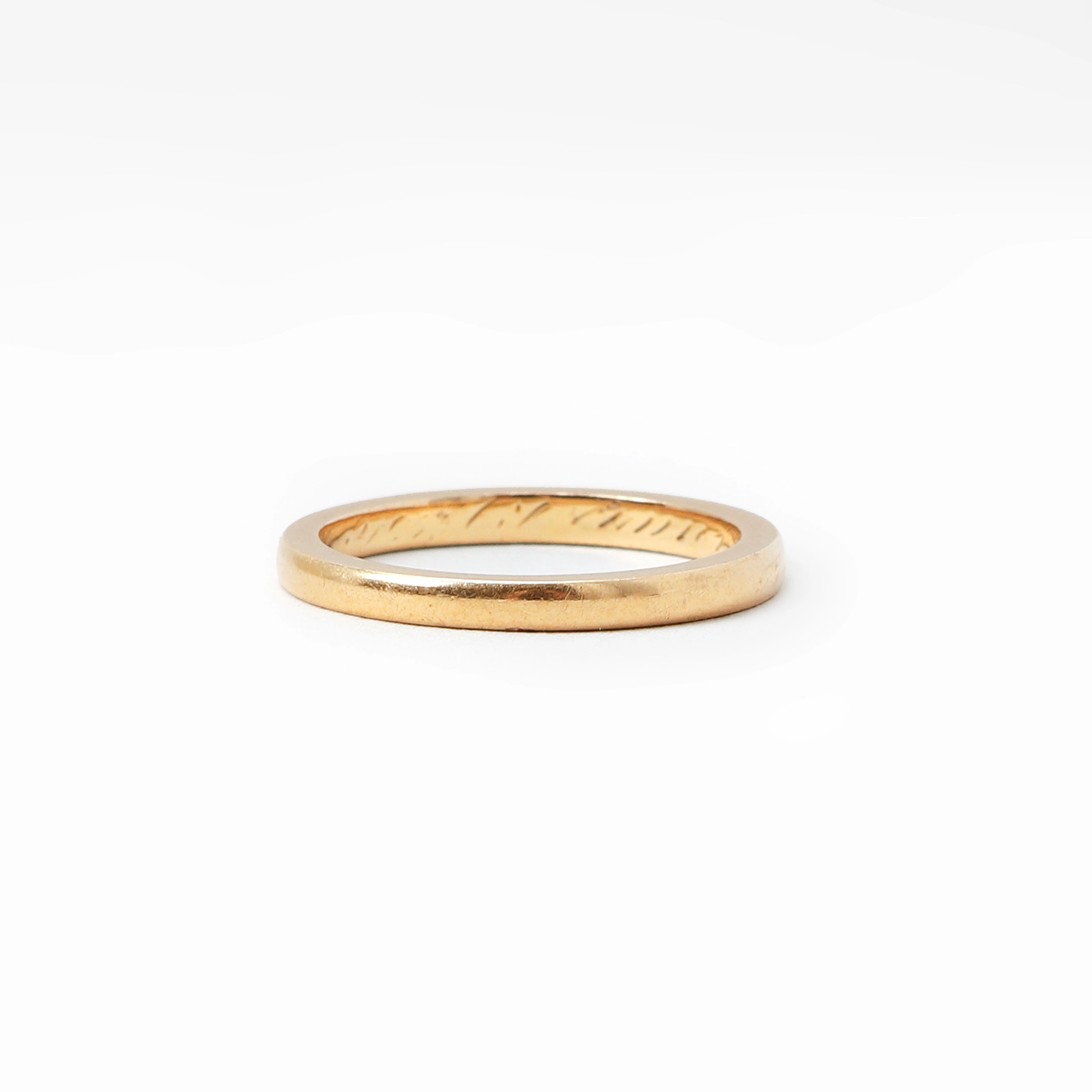 RING, 18k guld, vikt 3.5 gram.