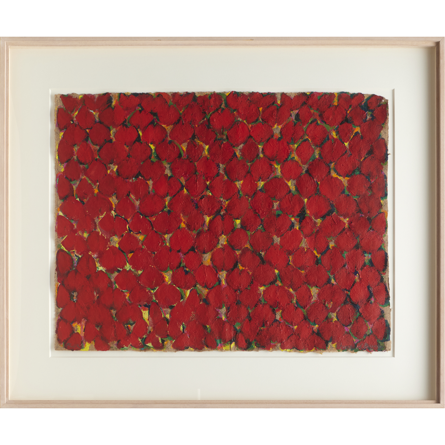 Richmond Burton, mixed media on paper, 1992