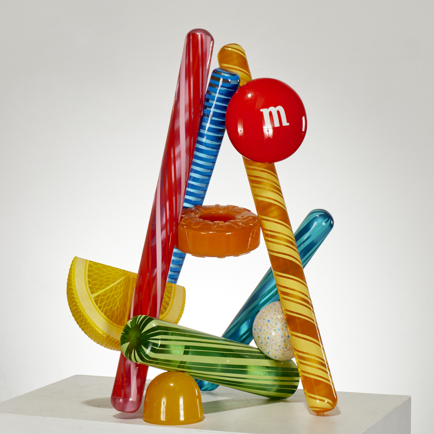 Daniel Meyer, acrylic and resin sculpture, 2007