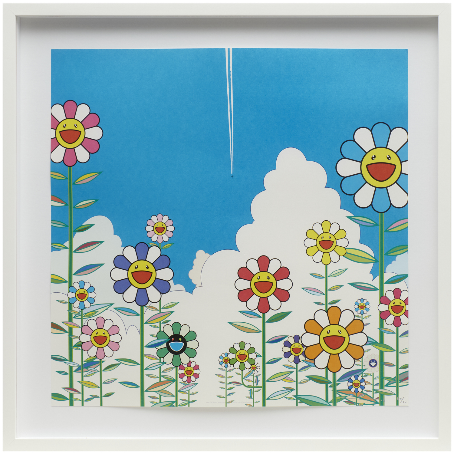 Takashi Murakami, offset lithograph, signed