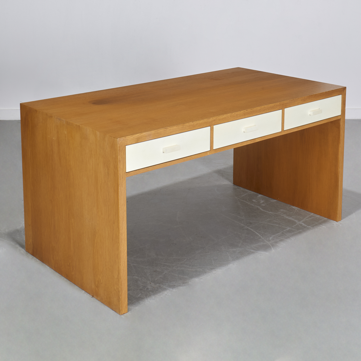 J.M. Frank style, oak desk, Peter Marino
