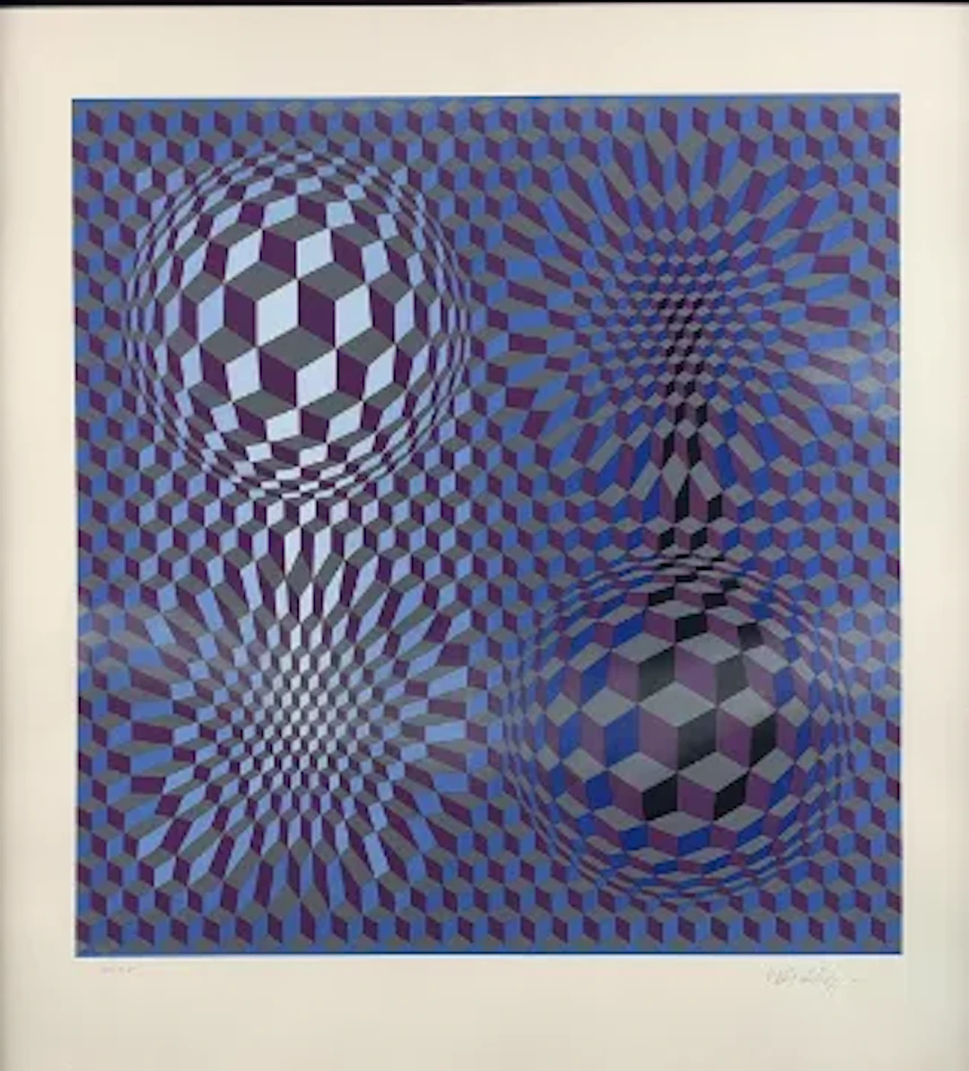 Victor Vasarely (1906 Pécs - 1997 Paris) (F)