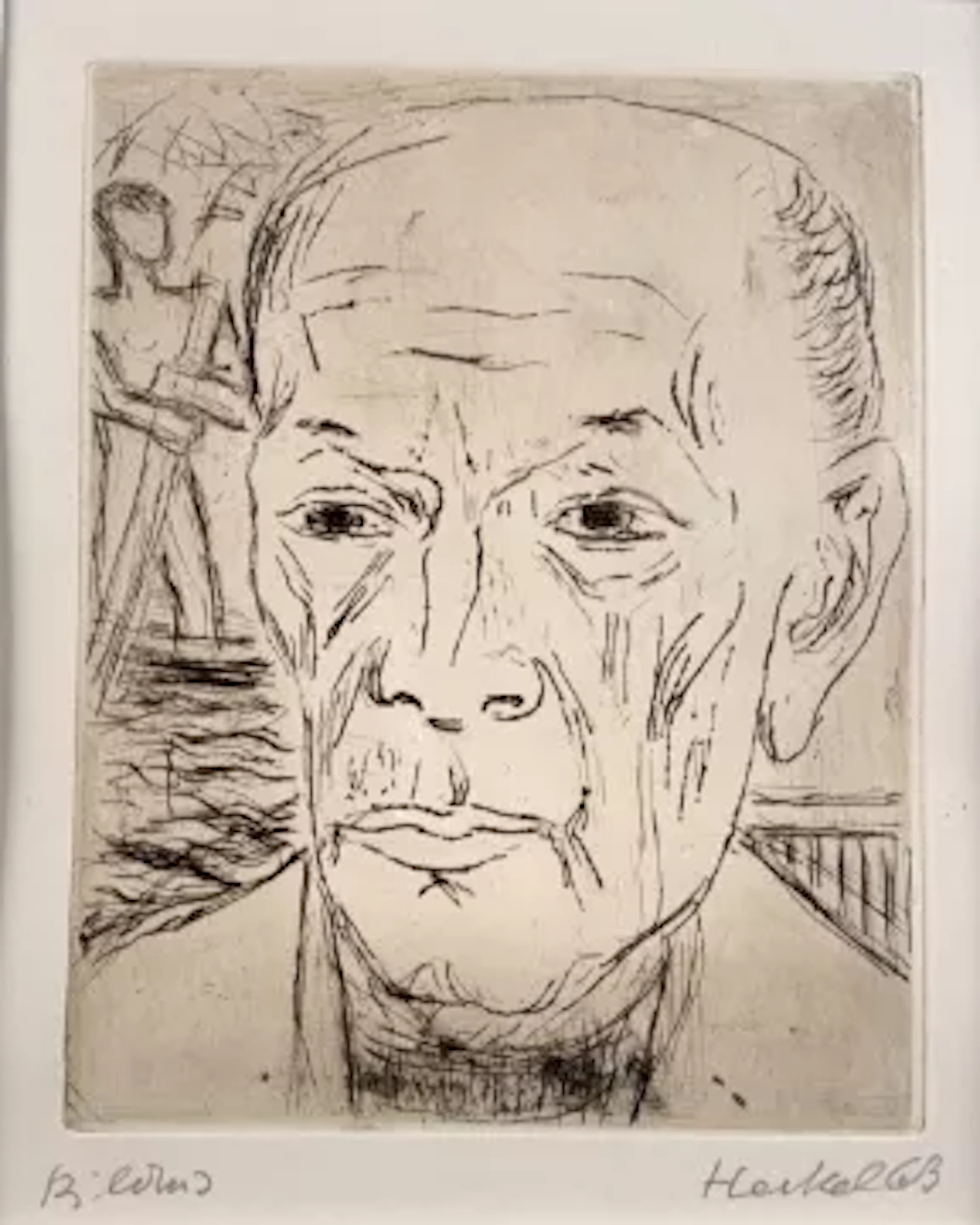 Erich Heckel (1883 Döbeln - 1970 Radolfzell am Bodensee) (F)