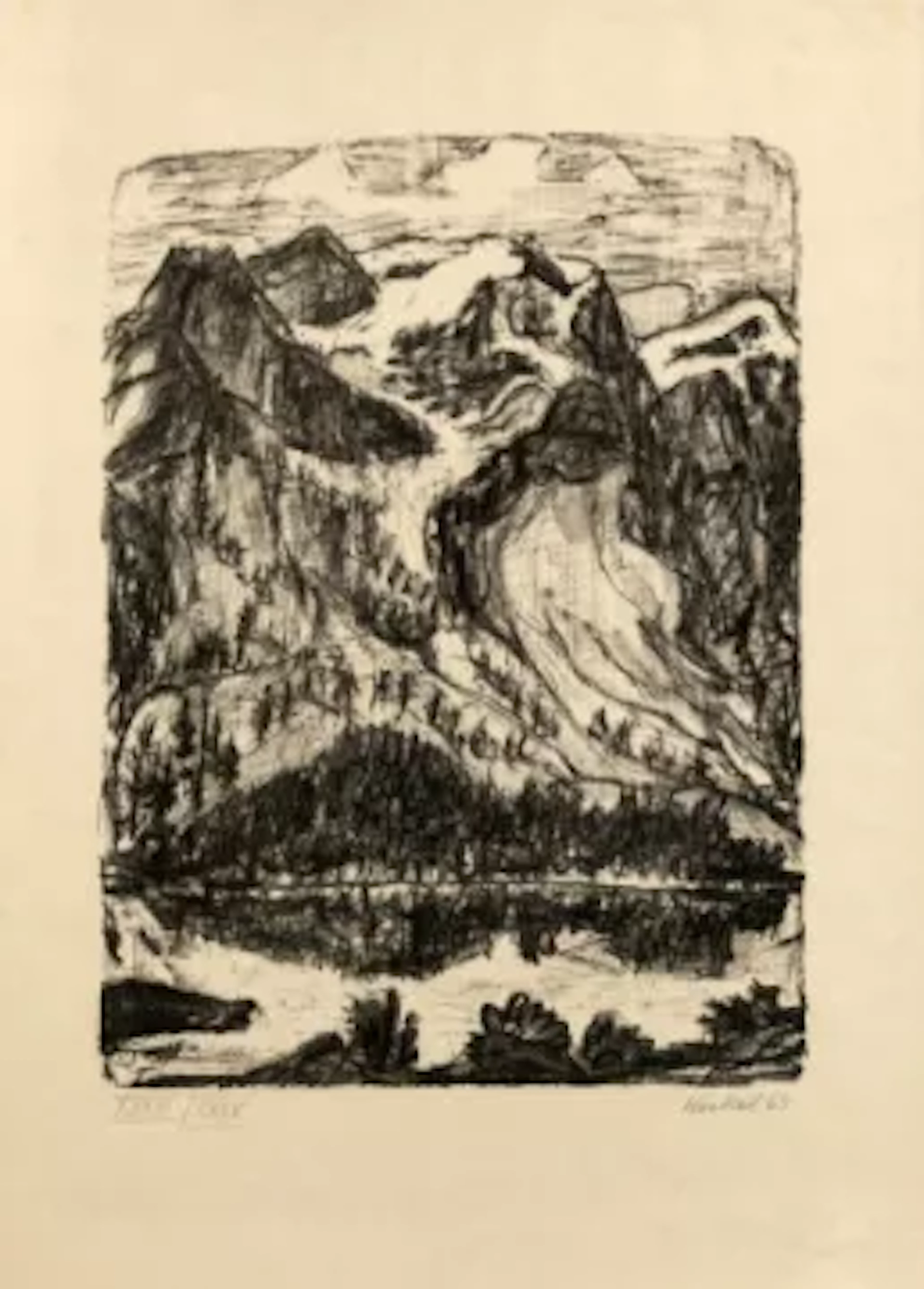 Erich Heckel (1883 Döbeln - 1970 Radolfzell) (F)