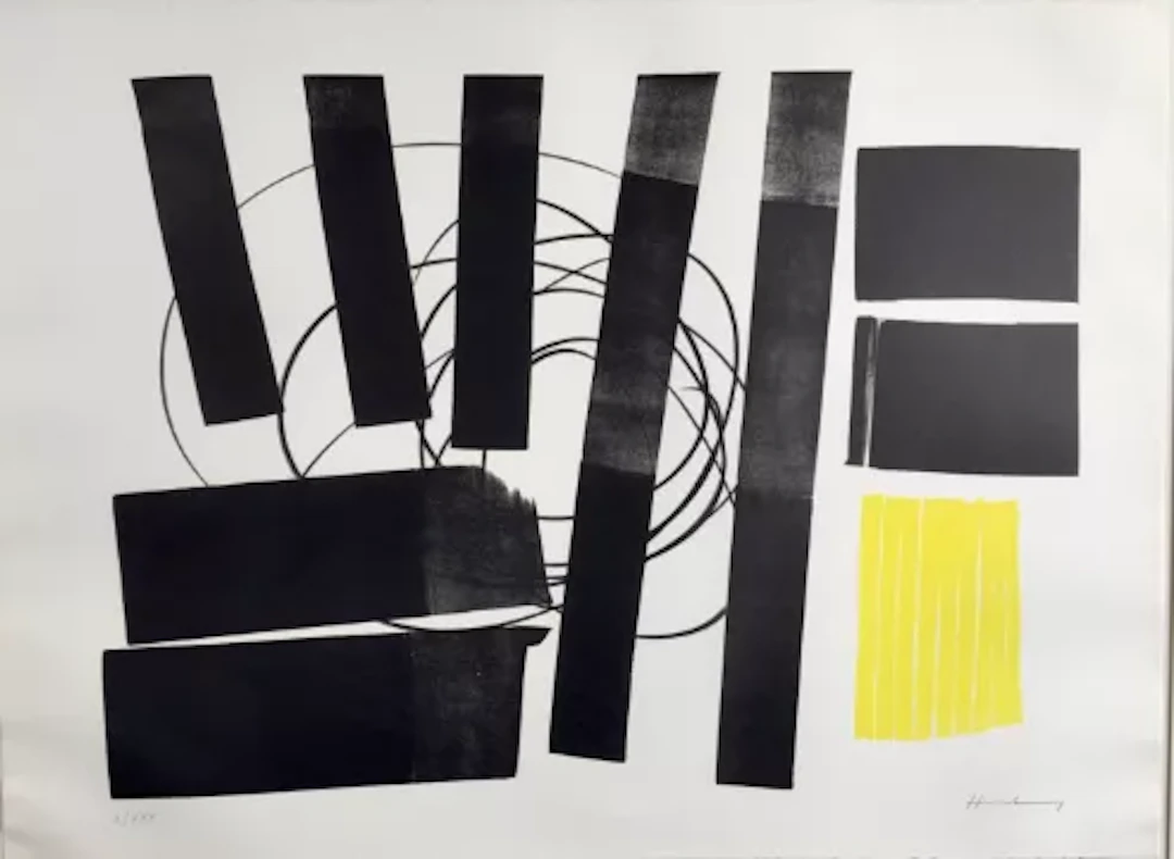 Hans Hartung (1904 Leipzig - 1989 Antibes) (F)