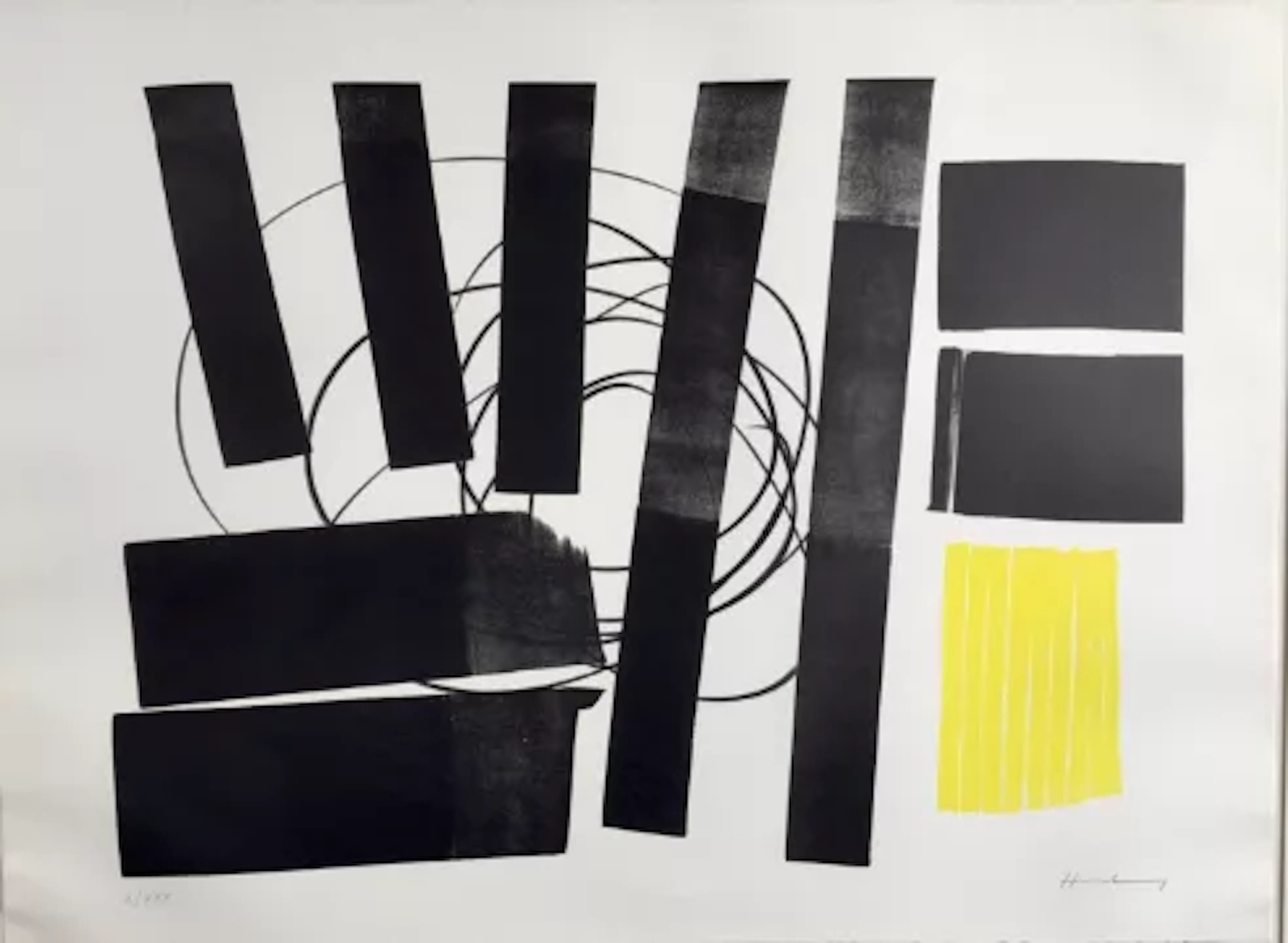 Hans Hartung (1904 Leipzig - 1989 Antibes) (F)