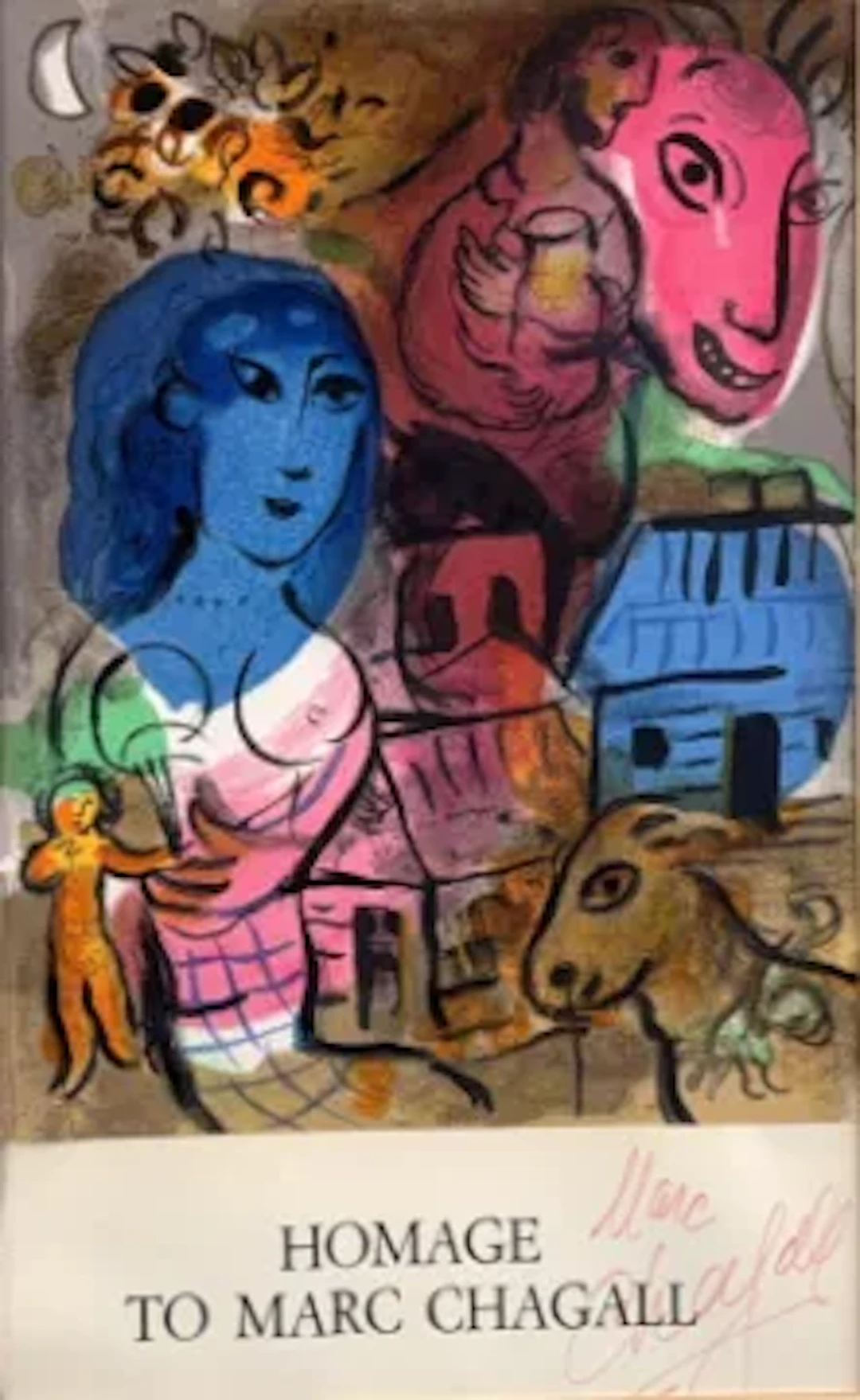 Marc Chagall (1887 Ljosna - 1985 Saint-Paul-de-Vence) (F)