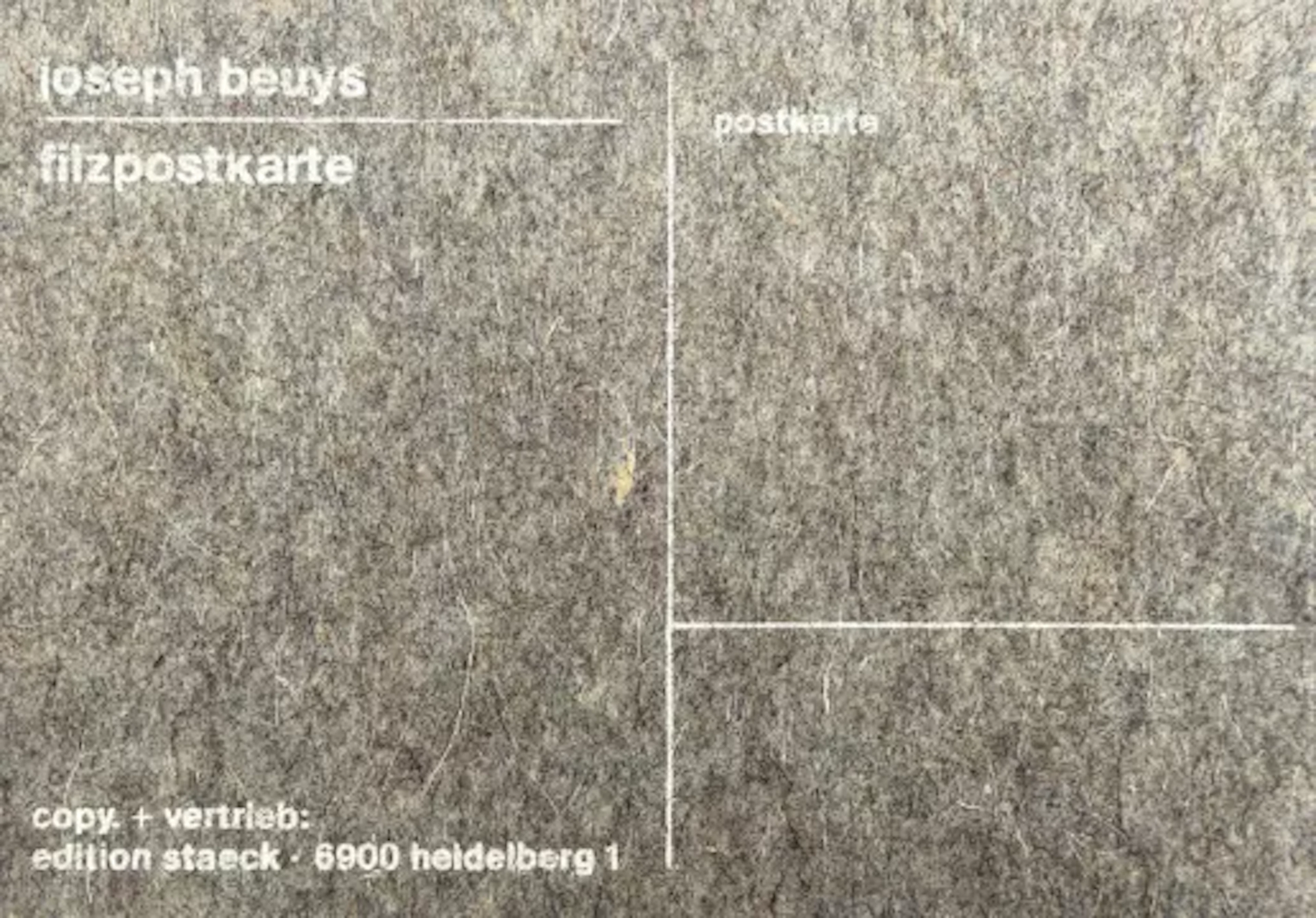 Joseph Beuys (1921 Krefeld - 1986 Düsseldorf) (F)