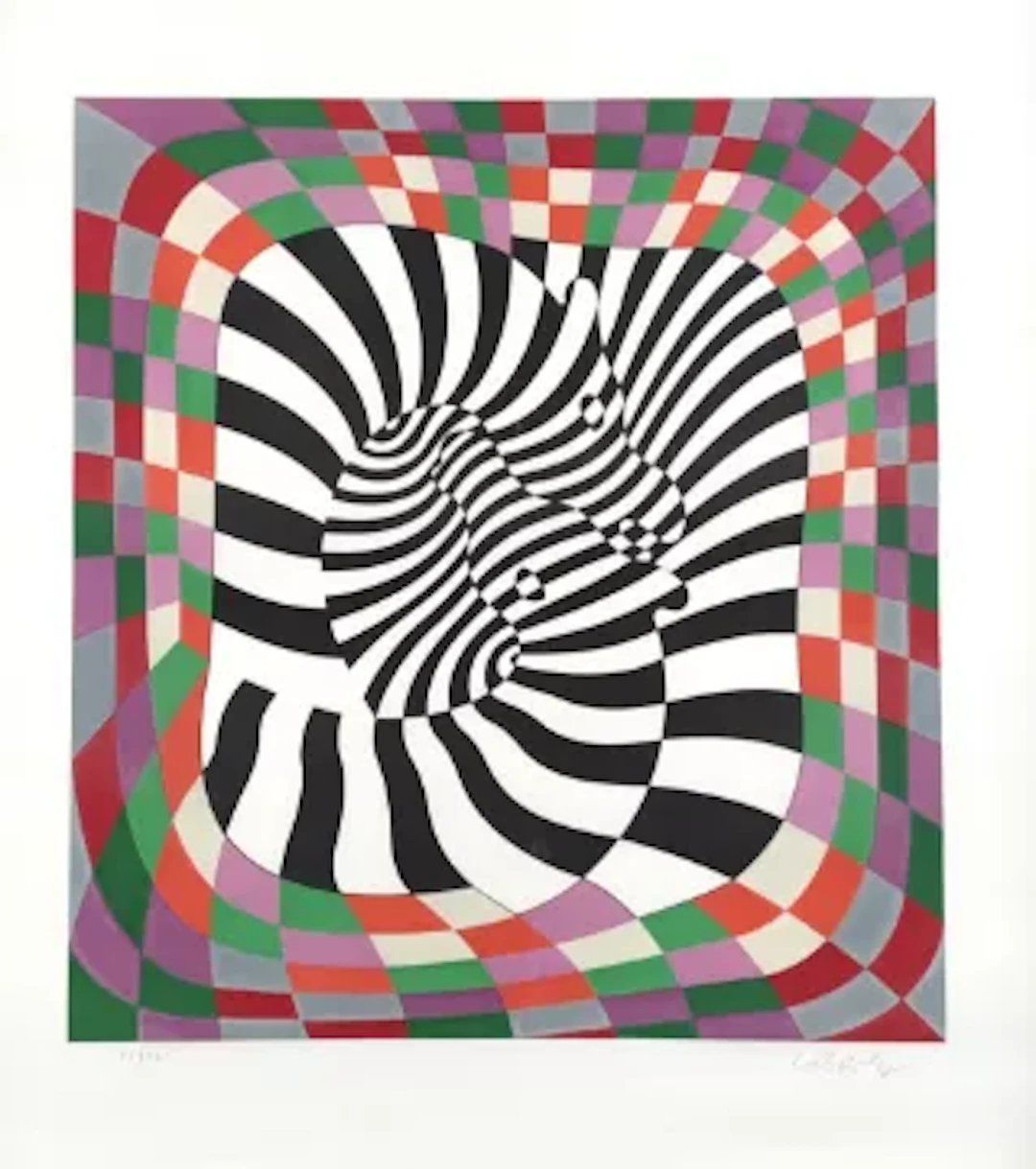 Victor Vasarely (1906 Pécs - 1997 Paris) (F)