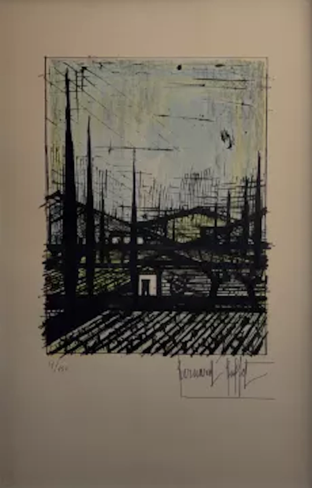 Bernard Buffet (1928 Paris - 1999 Tourtour) (F)