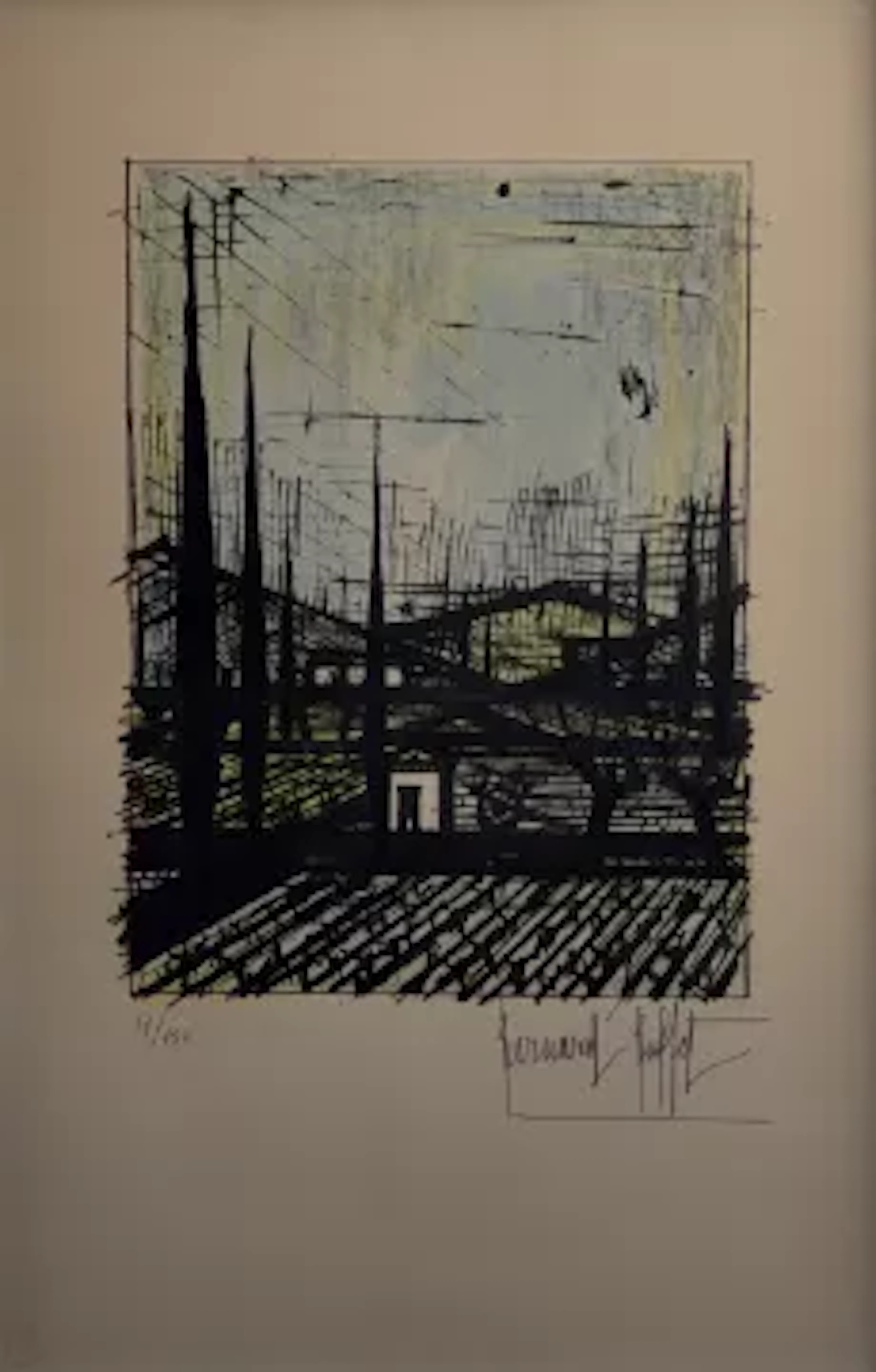 Bernard Buffet (1928 Paris - 1999 Tourtour) (F)