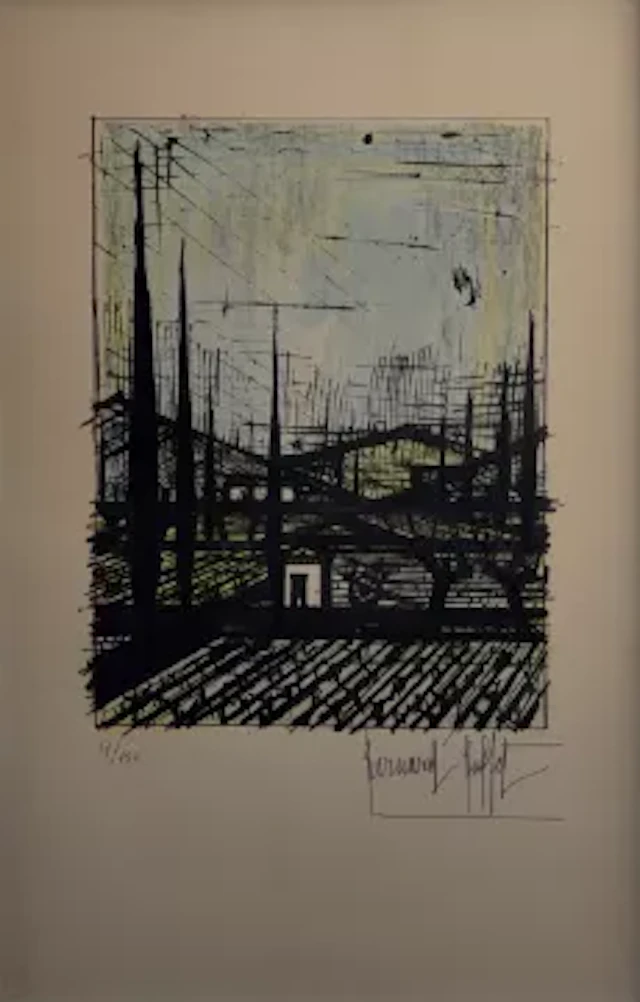 Bernard Buffet (1928 Paris - 1999 Tourtour) (F)