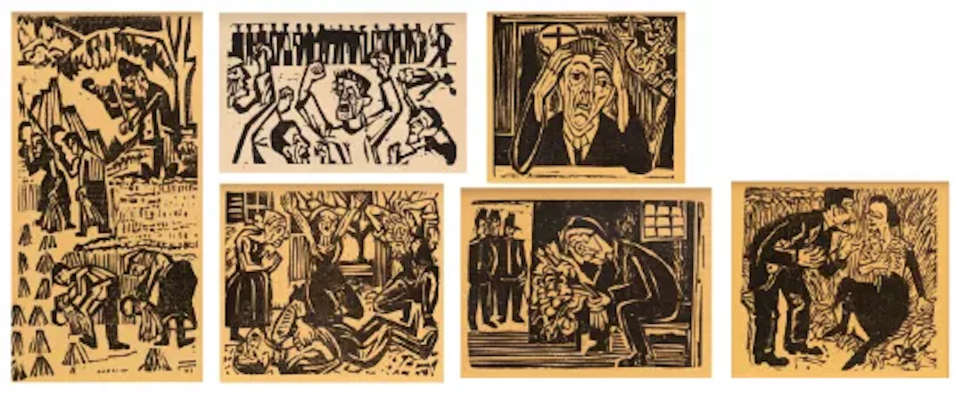 Ernst Ludwig Kirchner (1880 Aschaffenburg - 1938 Frauenkirch)